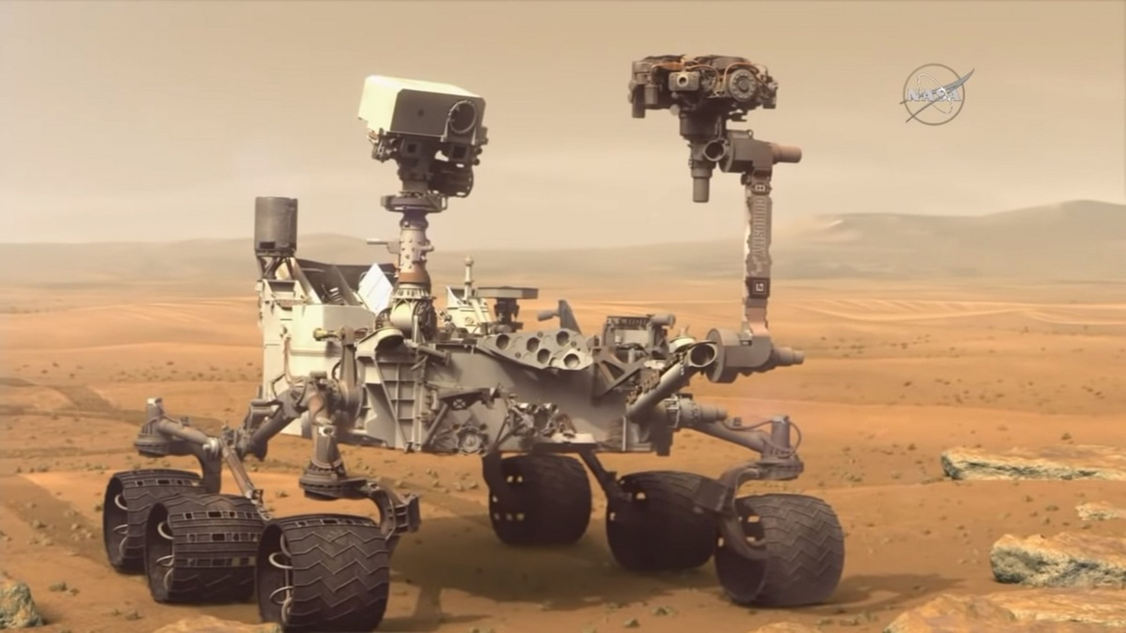 La NASA encuentra materia orgánica en Marte