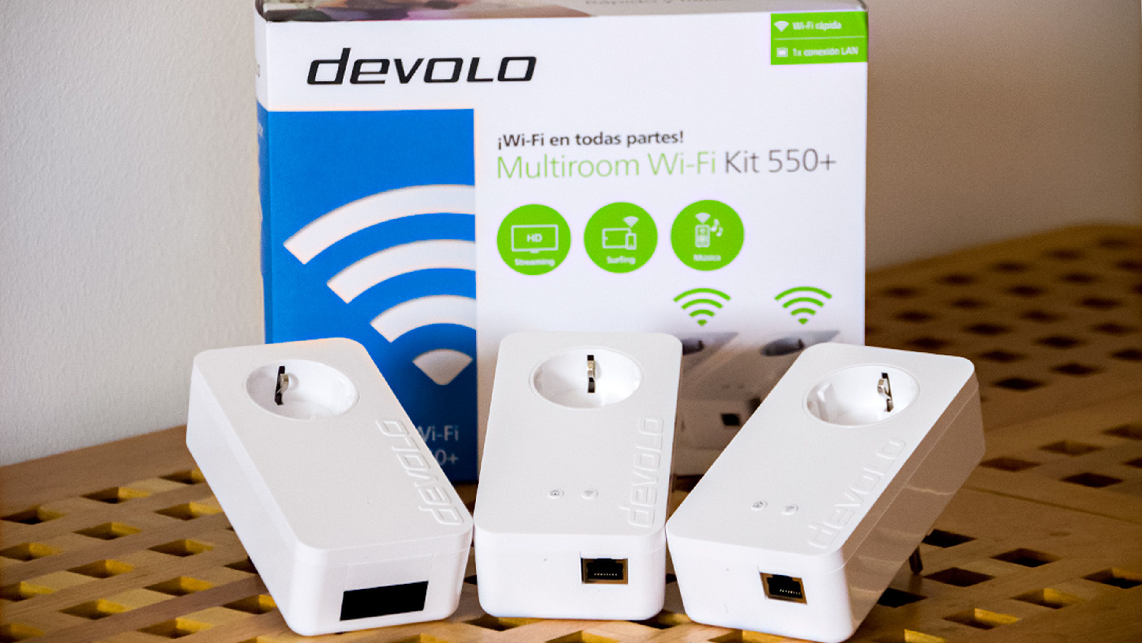 PLC devolo multiroom Wi-Fi Kit 550+