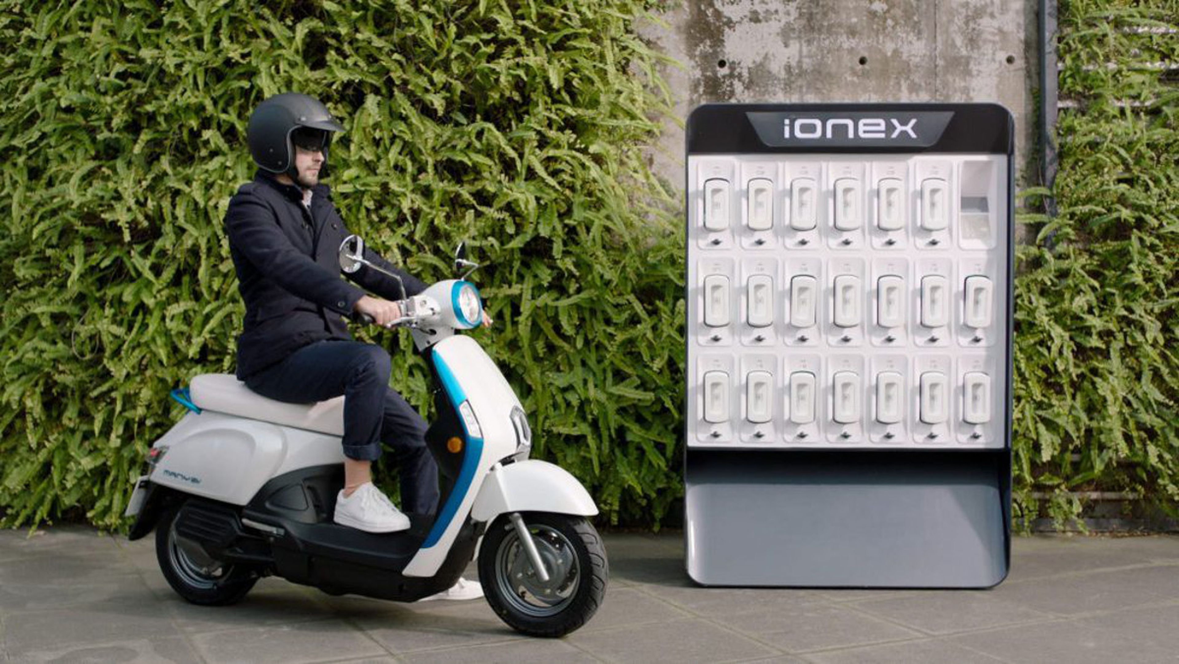 Proyecto Ionex de Kymco para motos scooter eléctricas