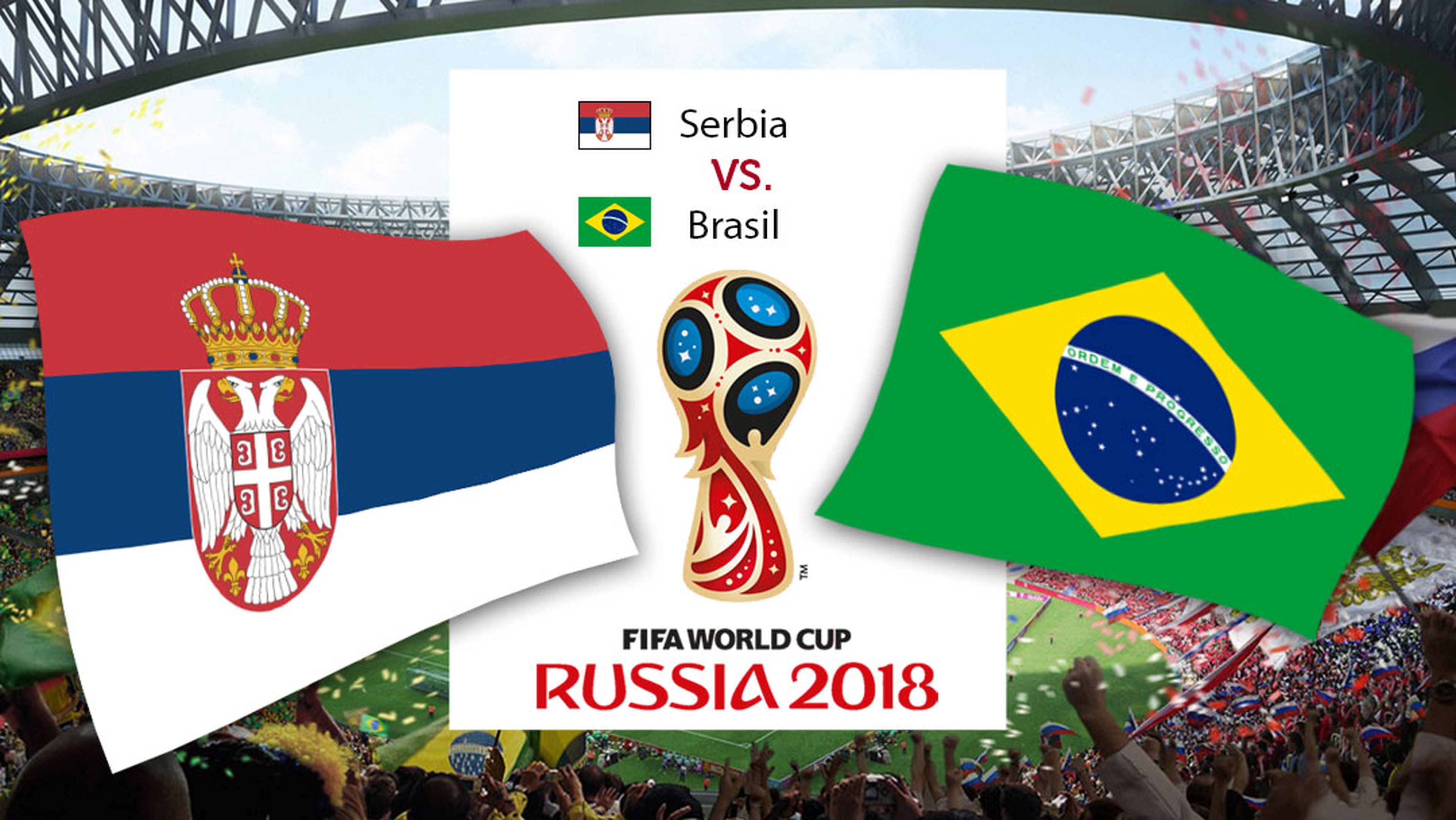 Serbia vs Brasil