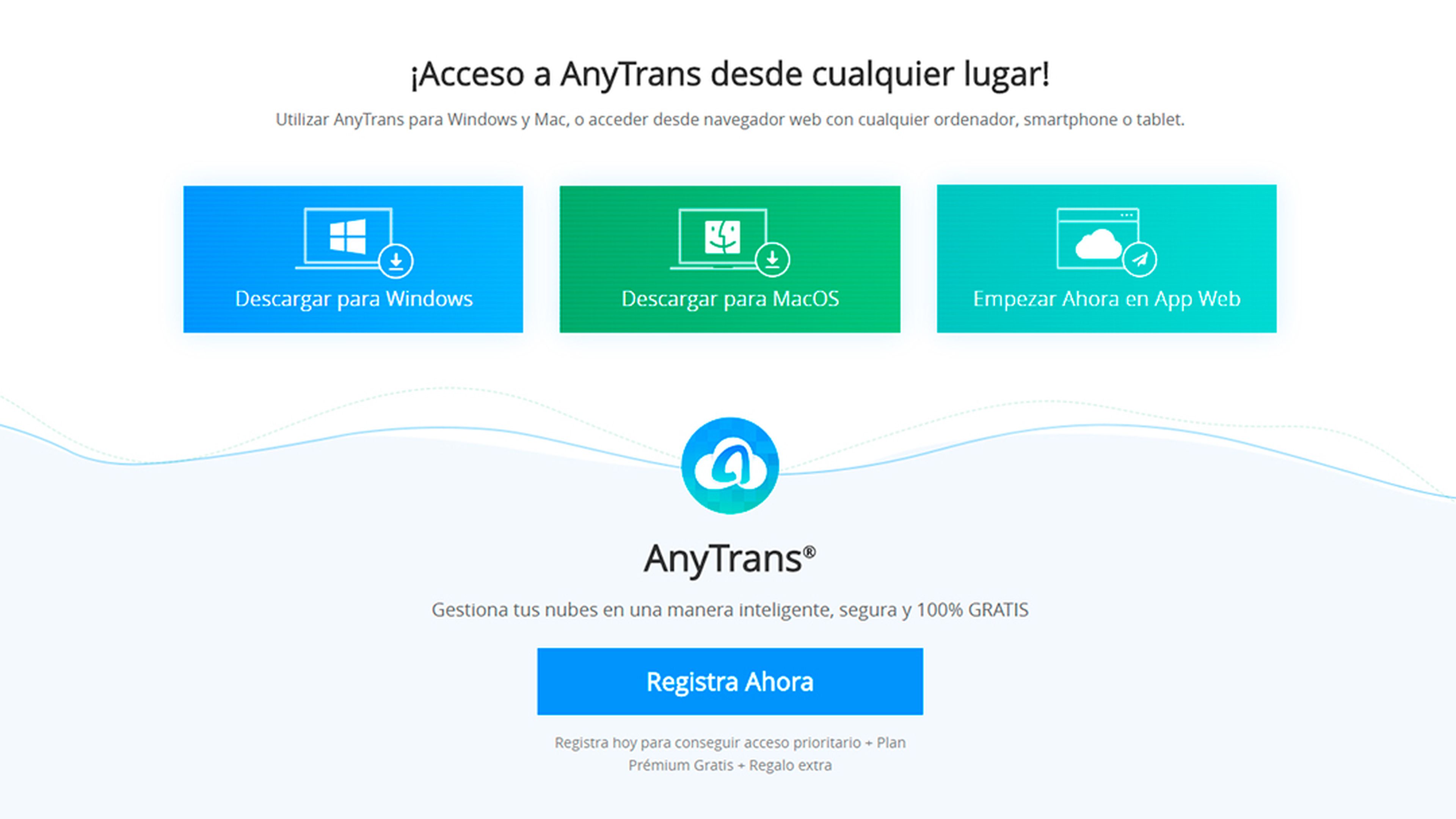 AnyTrans para Cloud