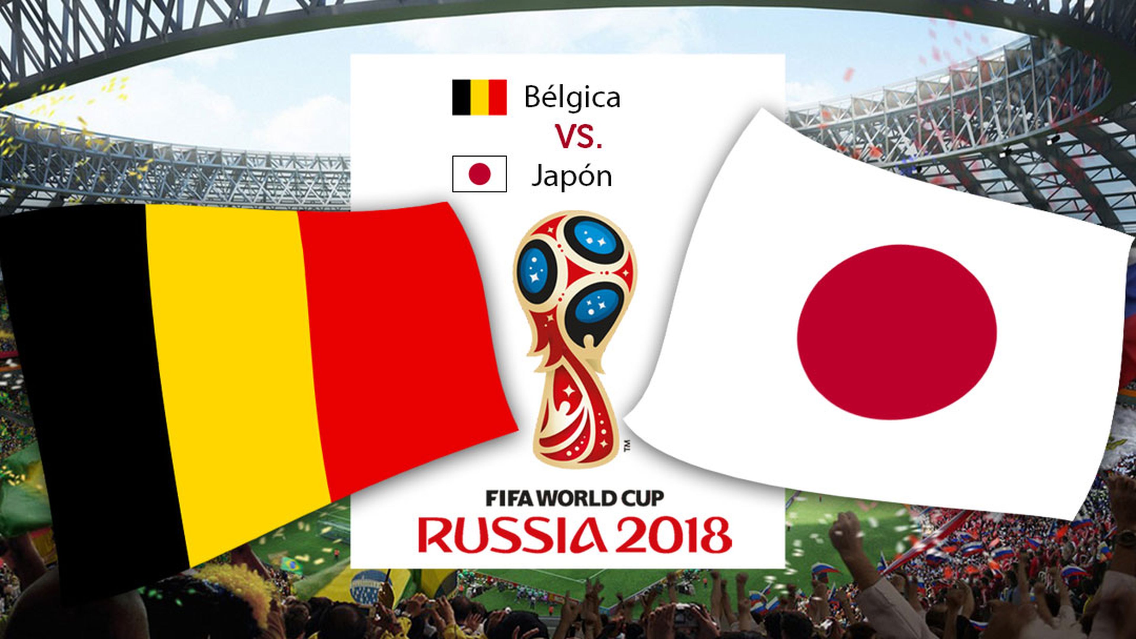 Bélgica vs Japón