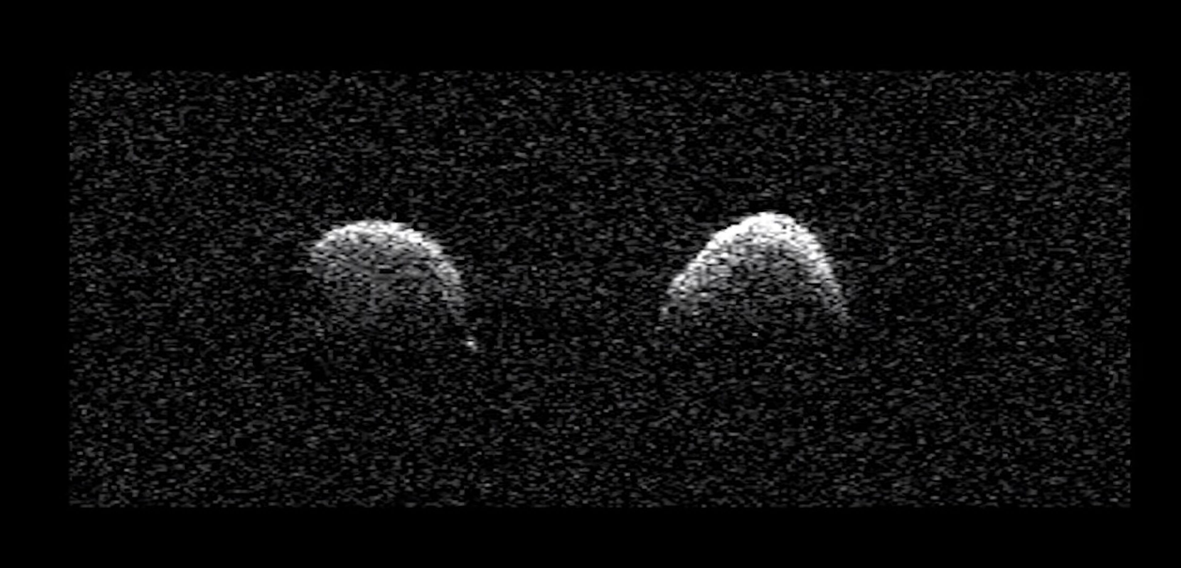 La NASA muestra el vídeo de un raro asteroide binario