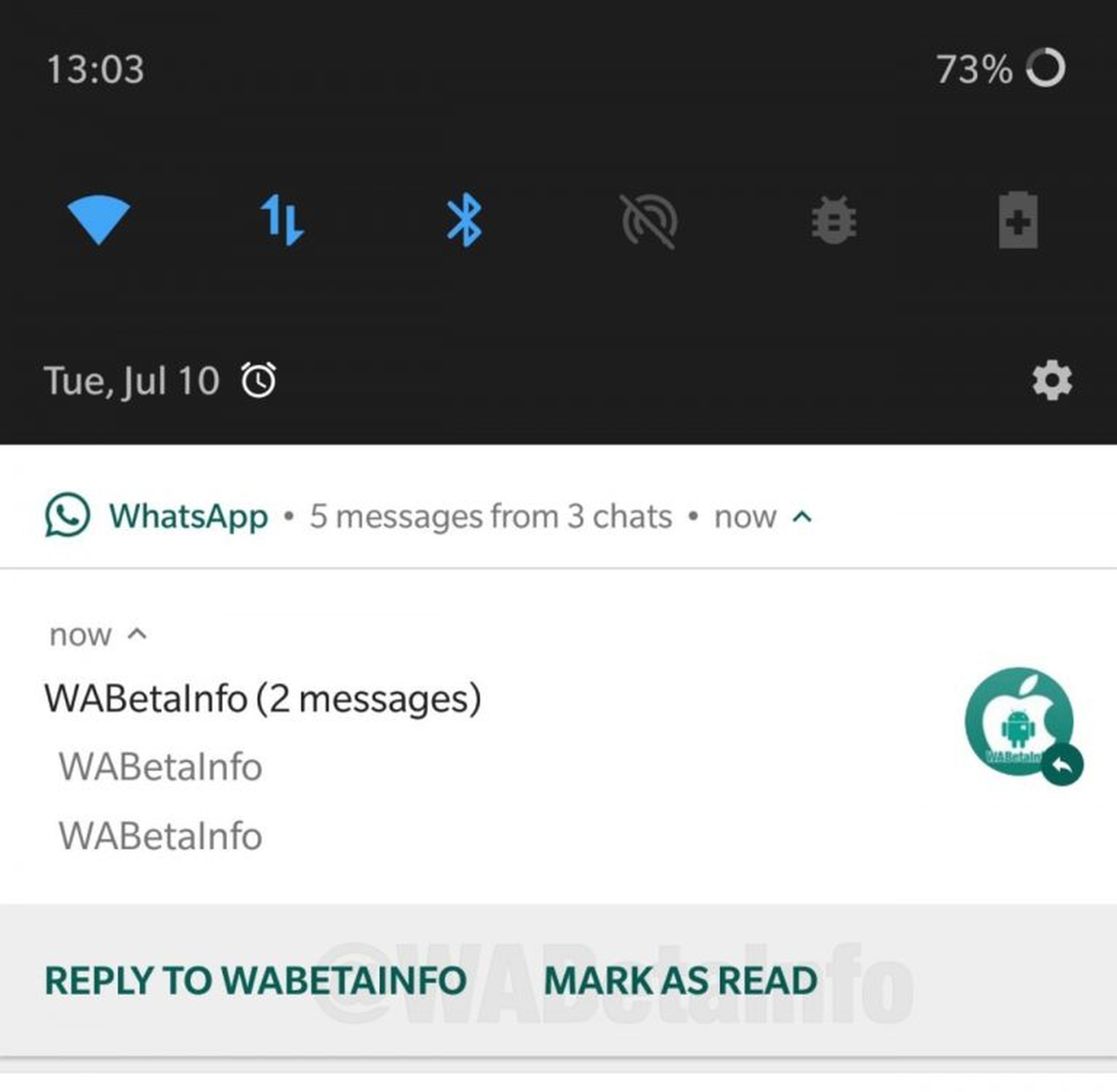 Notificaciones Whatsapp