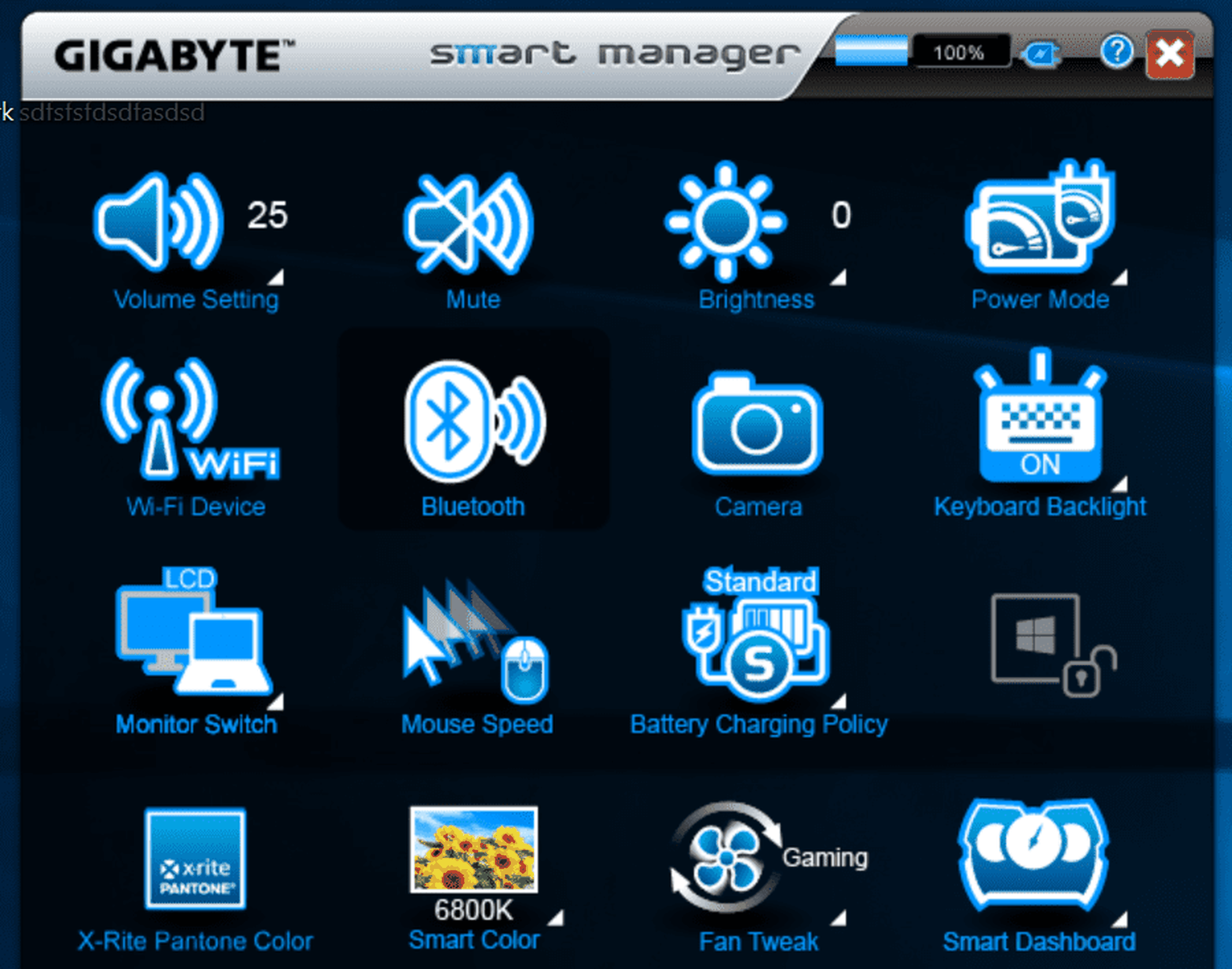 Smart Manager de Gigabyte