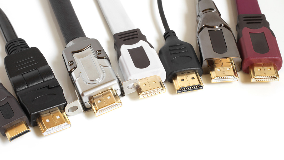 Diferentes tipos de outlet hdmi