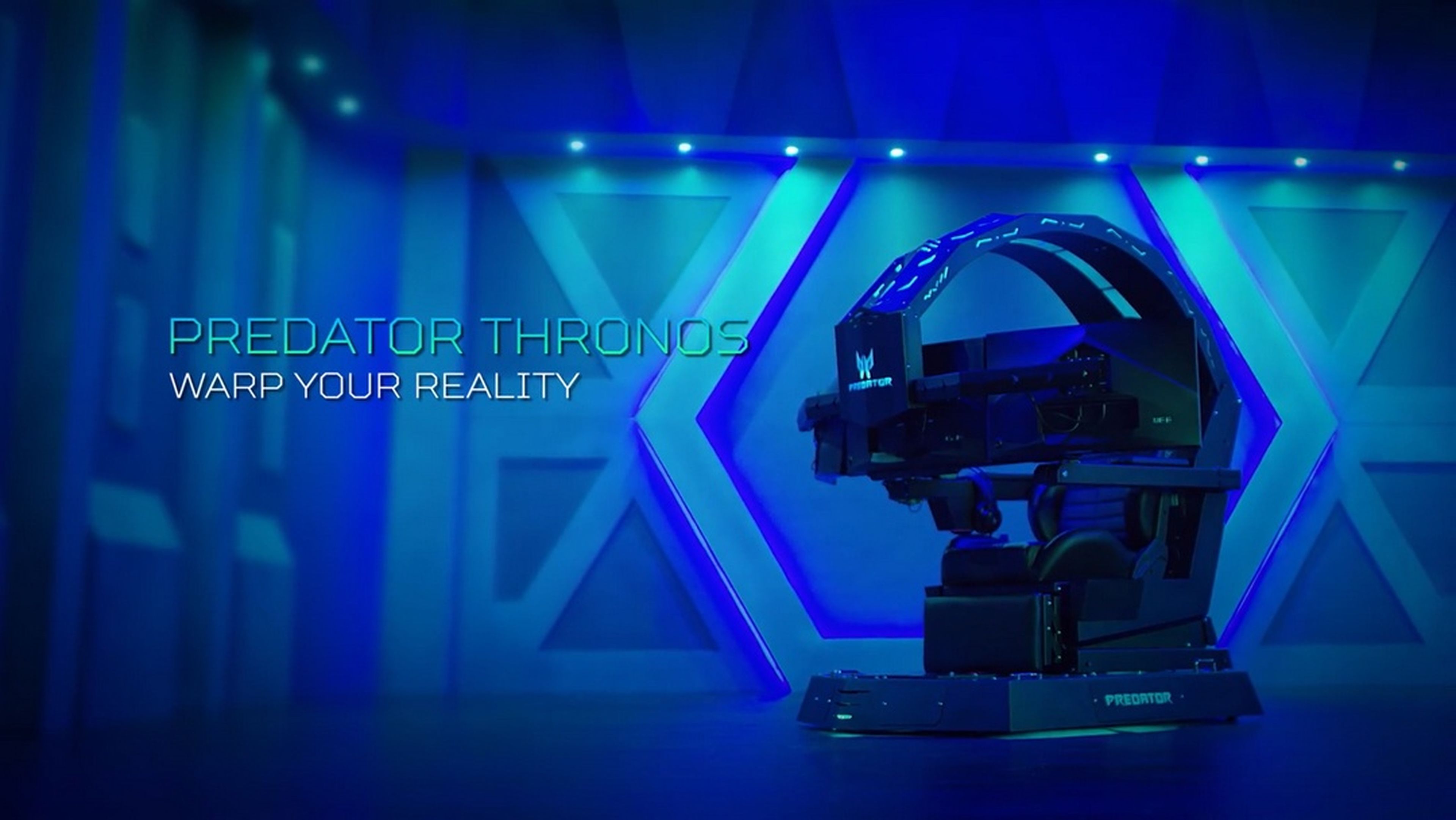 Acer Predator Thronos, una silla gaming con tres monitores integrados