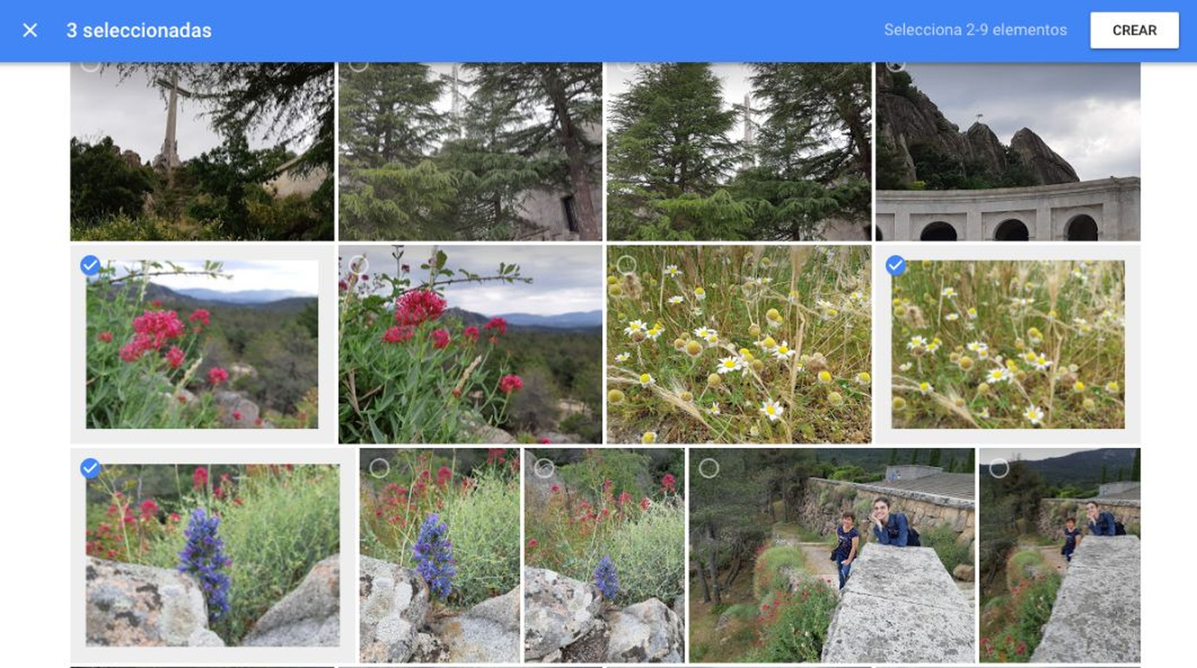 Captura Google Fotos Collage