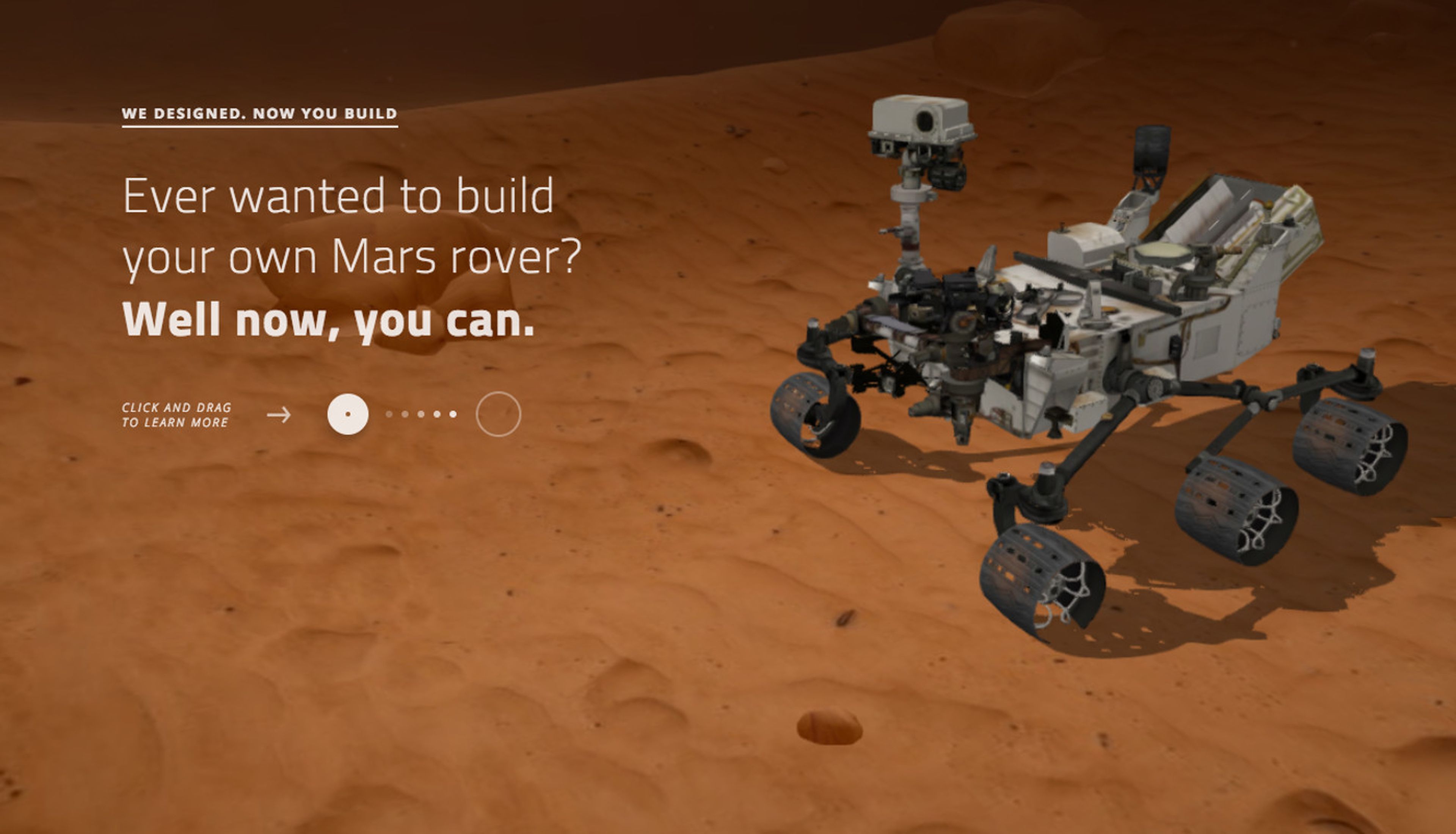 Contruye tu propio robot con la NASA