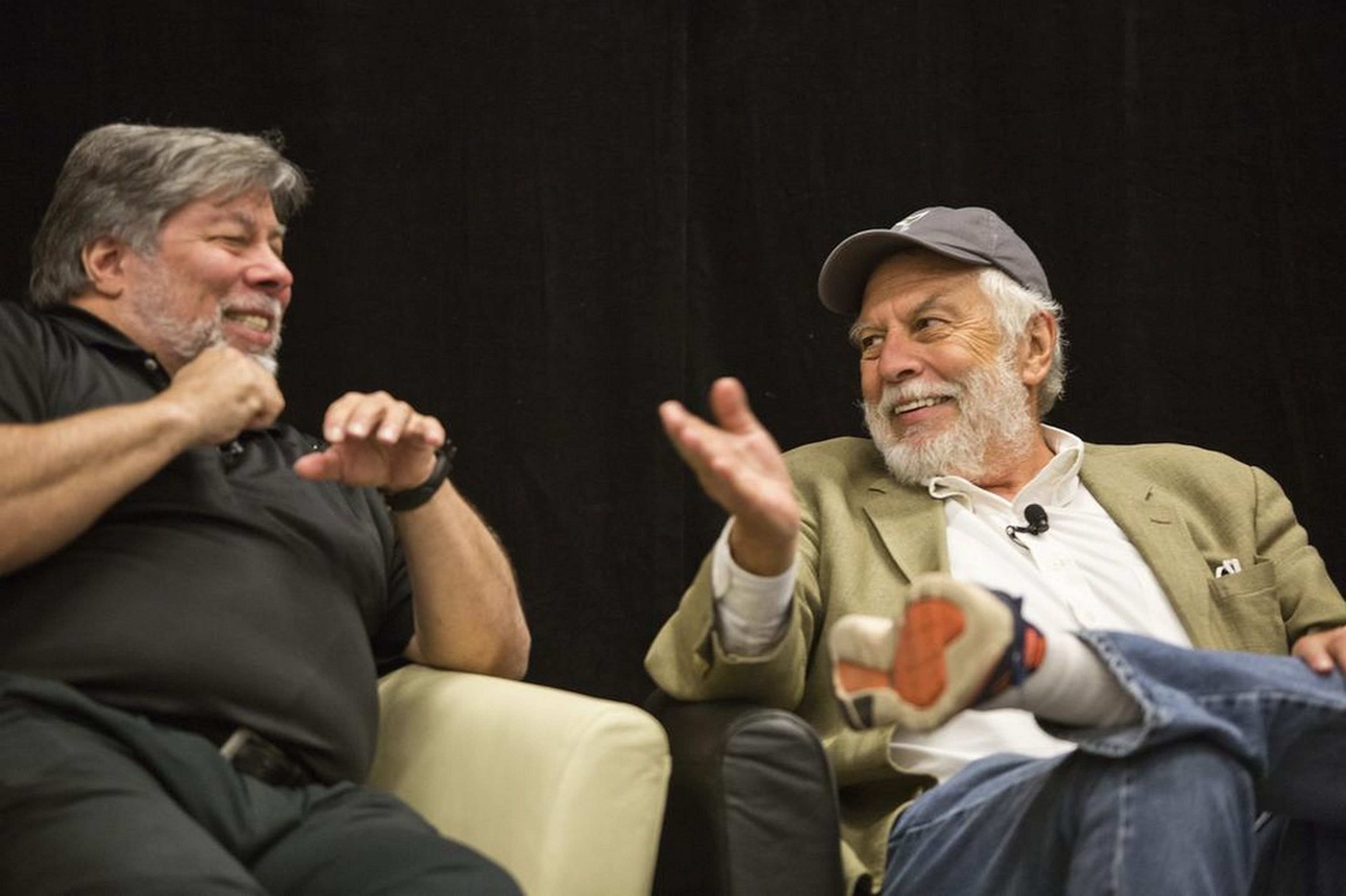Steve Wozniak y Nolan Bushnell