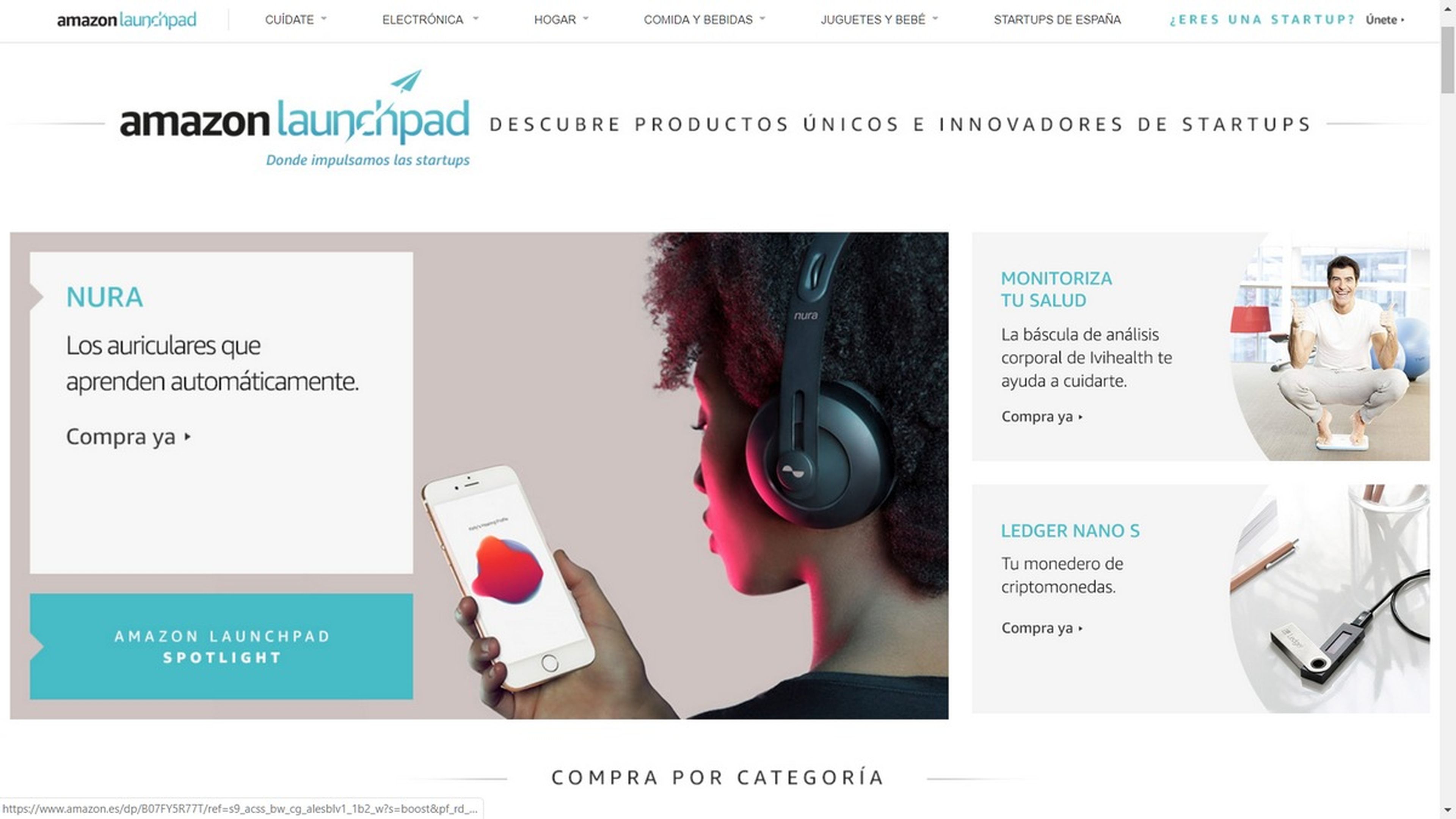 Amazon Launchpad llega a España, compra productos de KickStarter y Startups en Amazon
