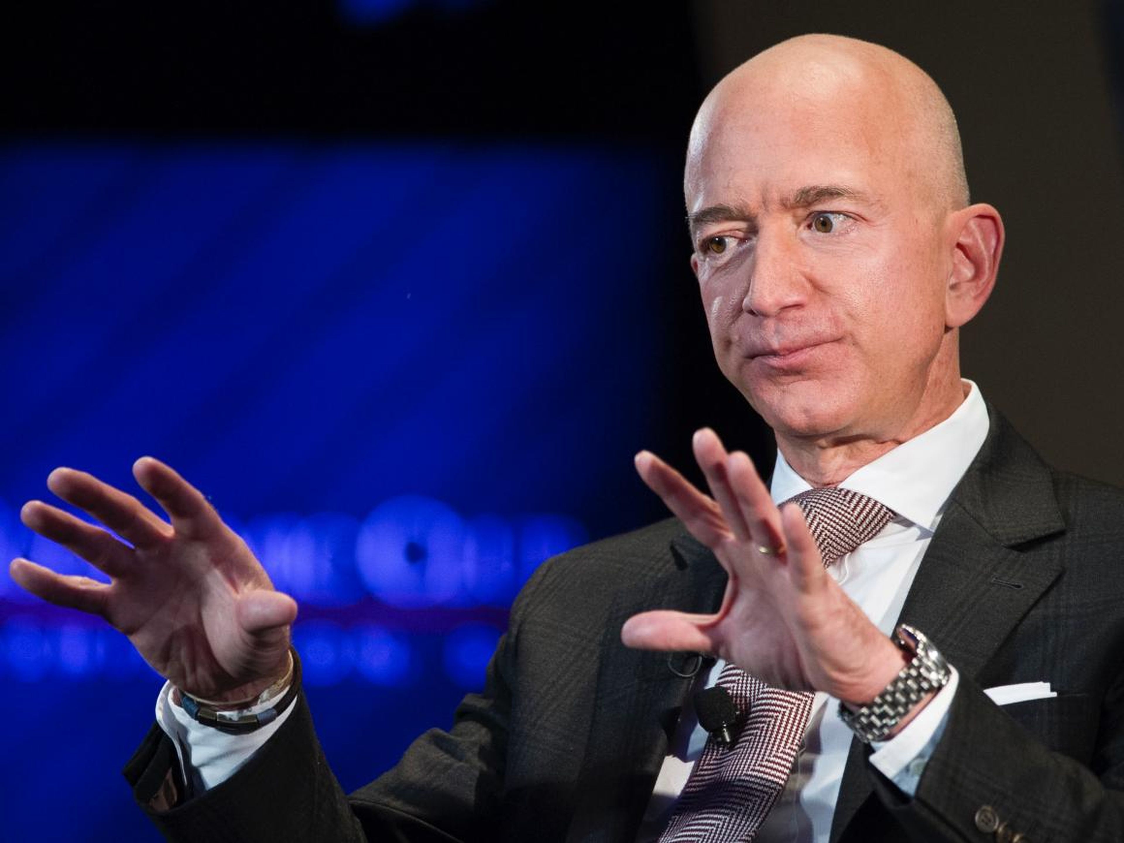 Amazon CEO Jeff Bezos.
