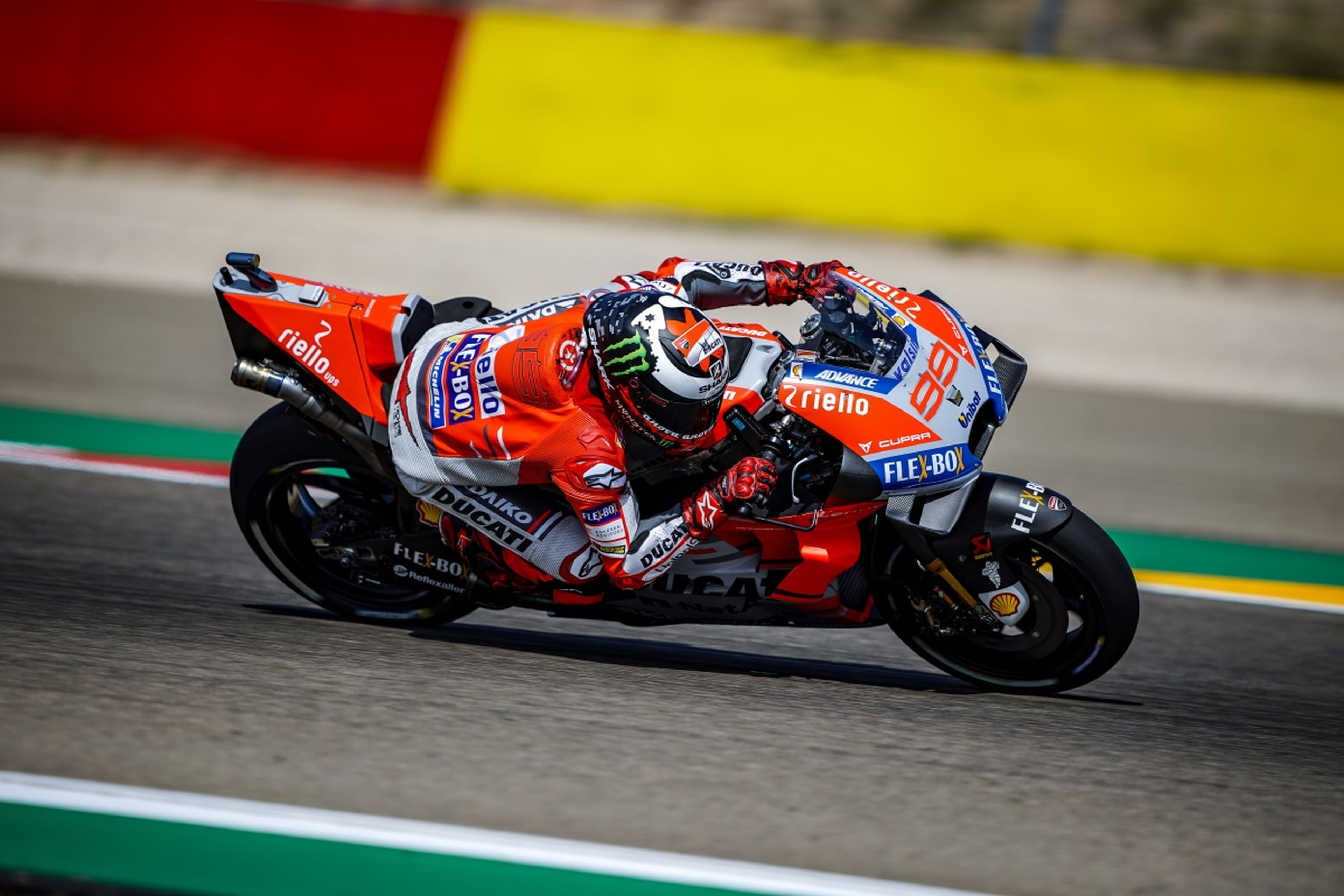 Jorge Lorenzo domina la Clasificación MotoGP Aragón 2018