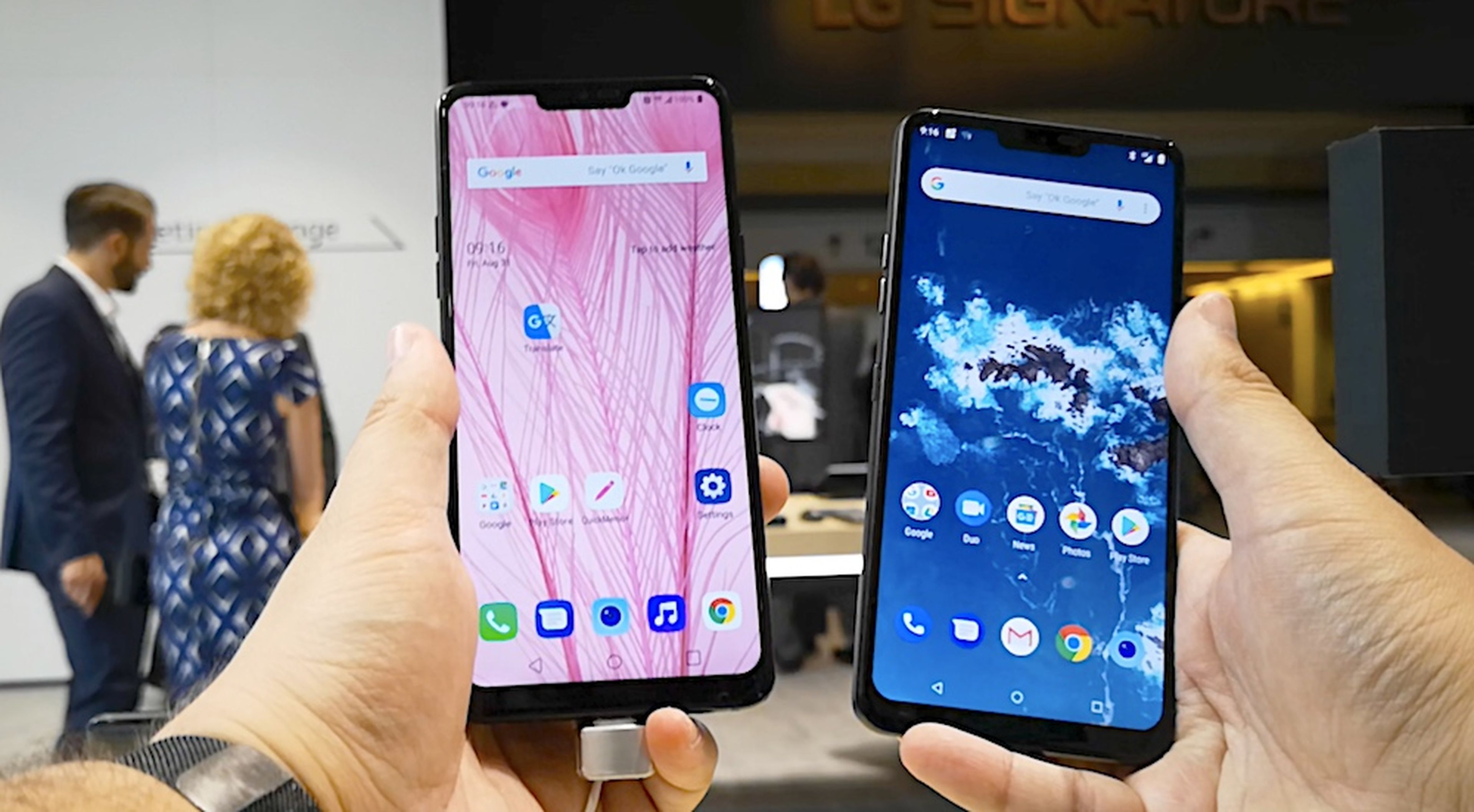 LG G7 Fit vs One