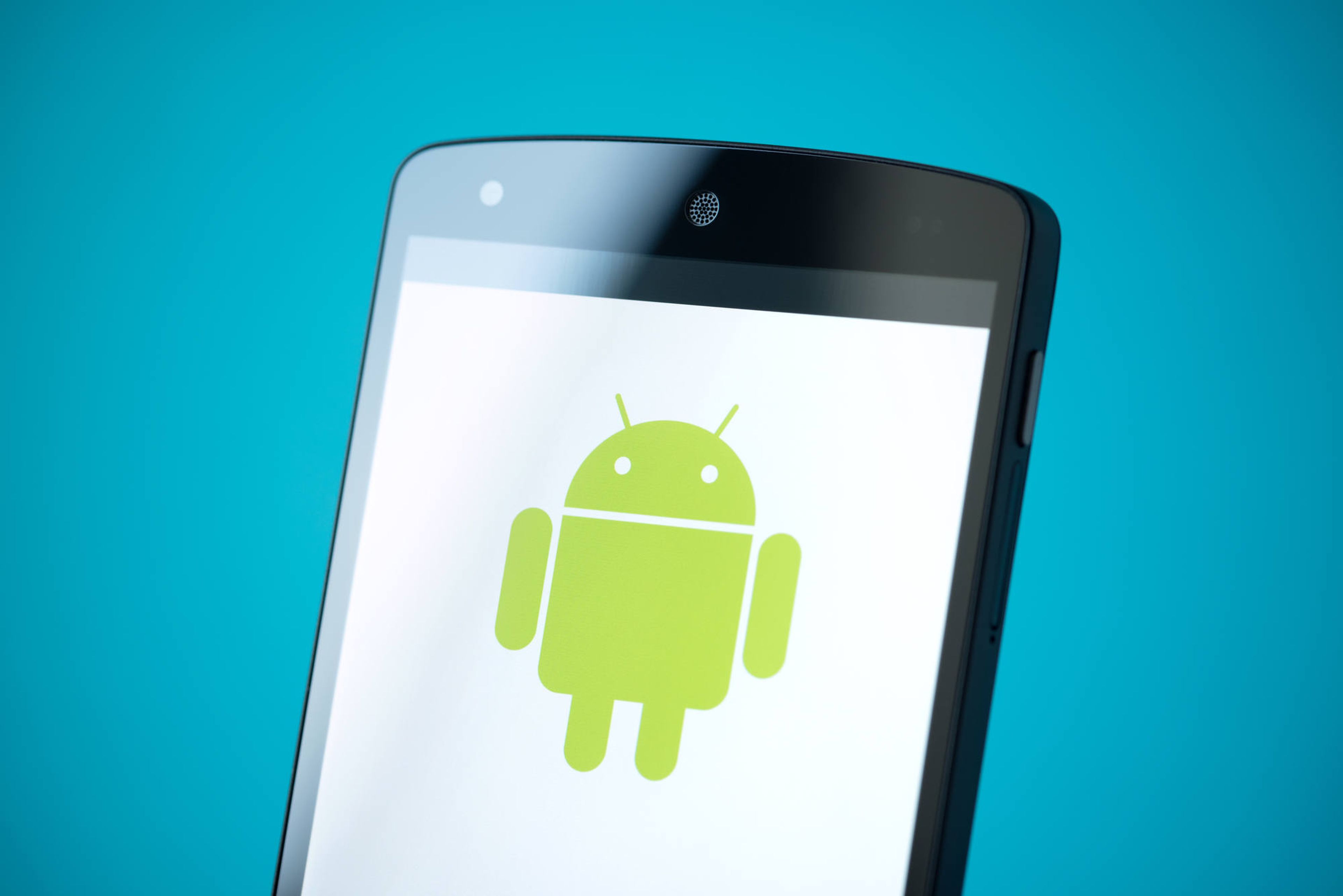 Móvil logo de Android