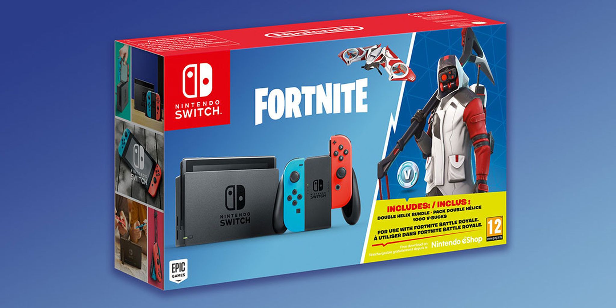 Nintendo presenta un pack de Nintendo Switch con Fortnite
