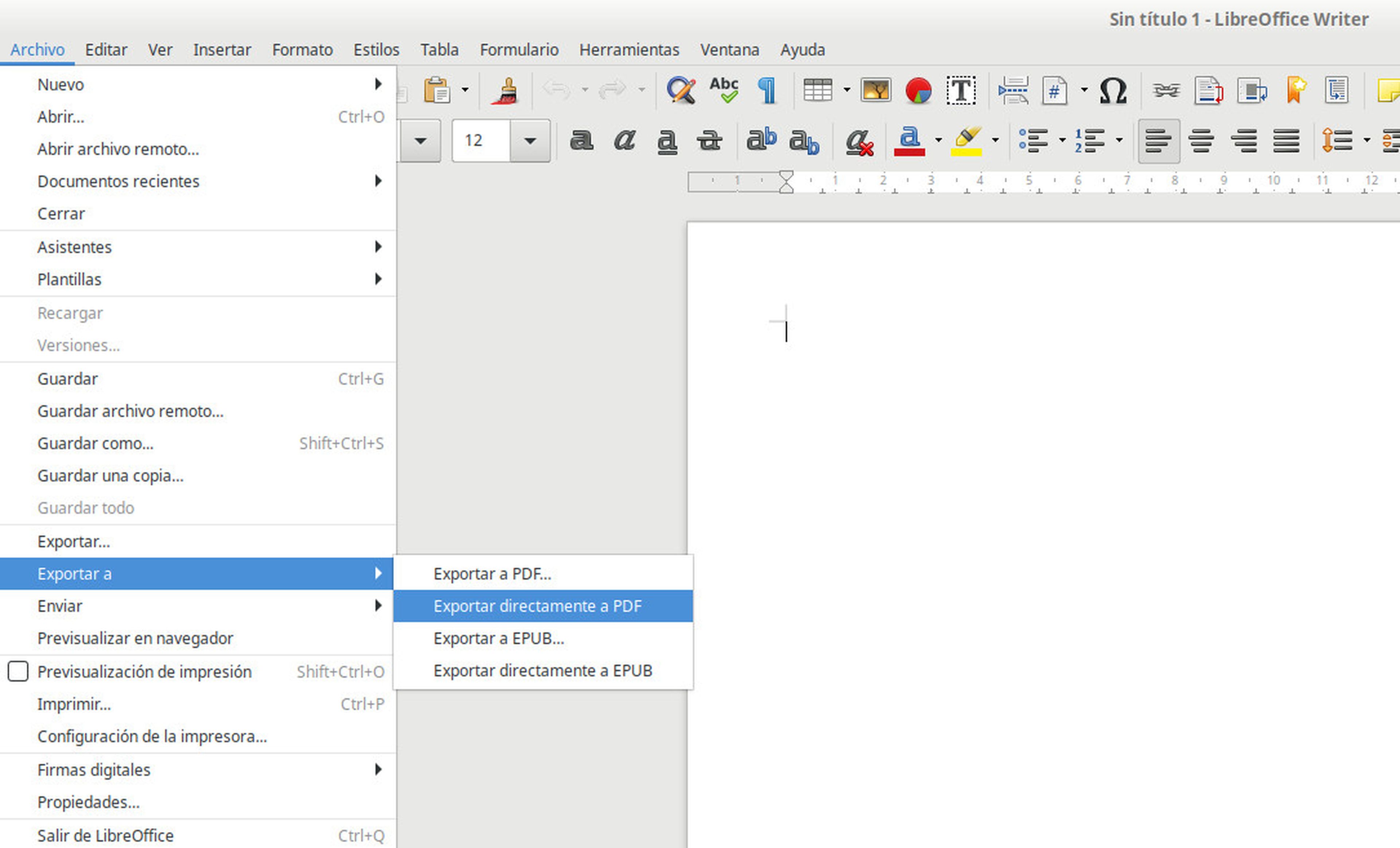 Trucos LibreOffice