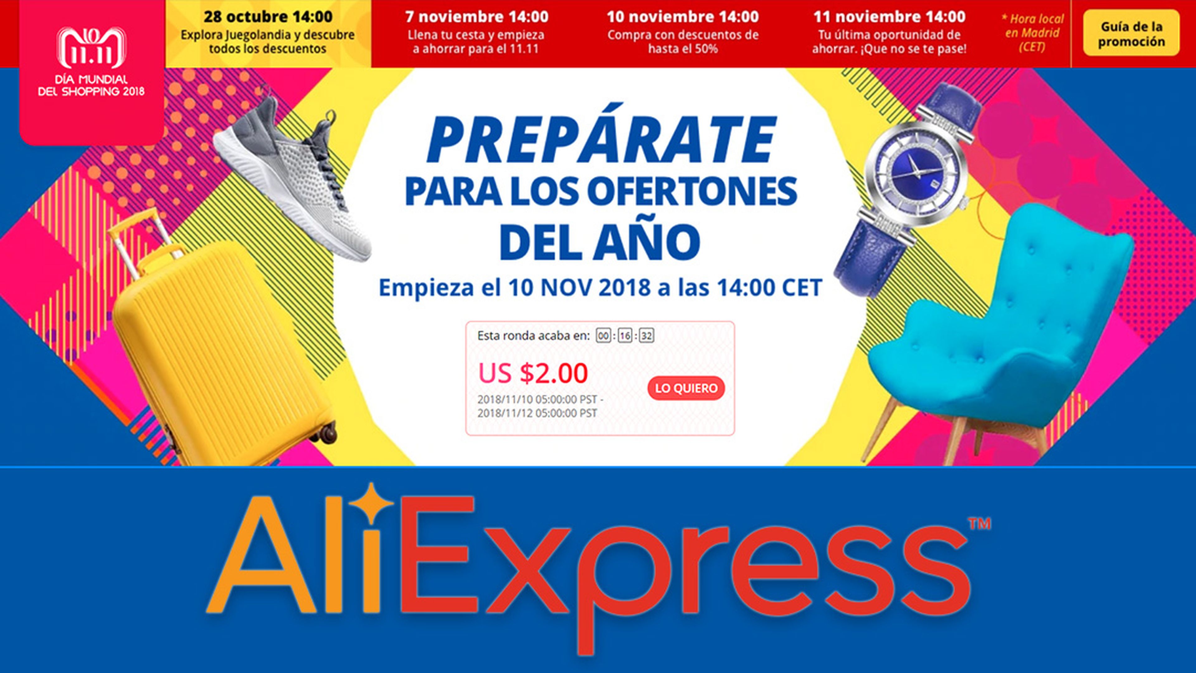 11.11 de AliExpress 2018