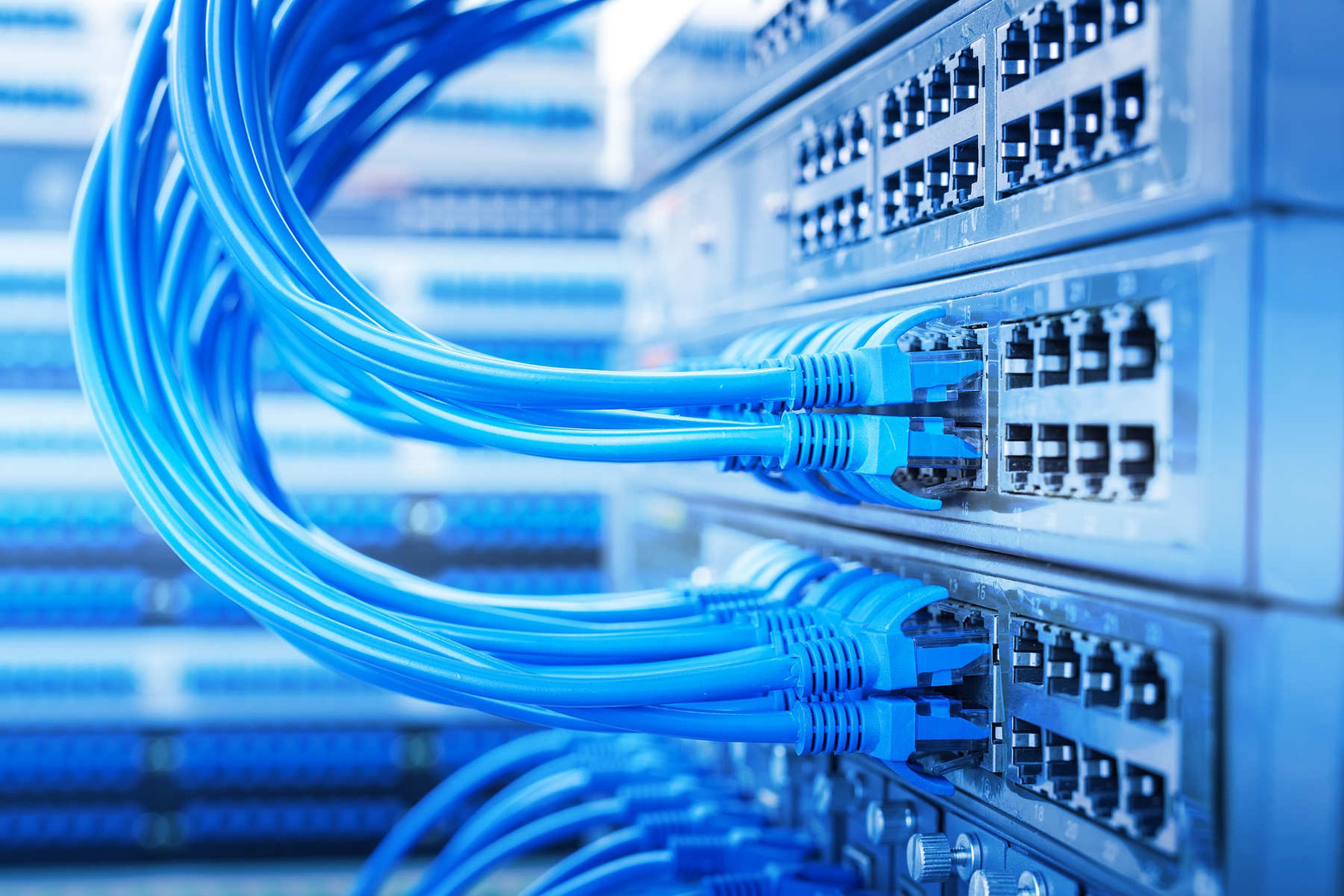 Cable ethernet en un servidor