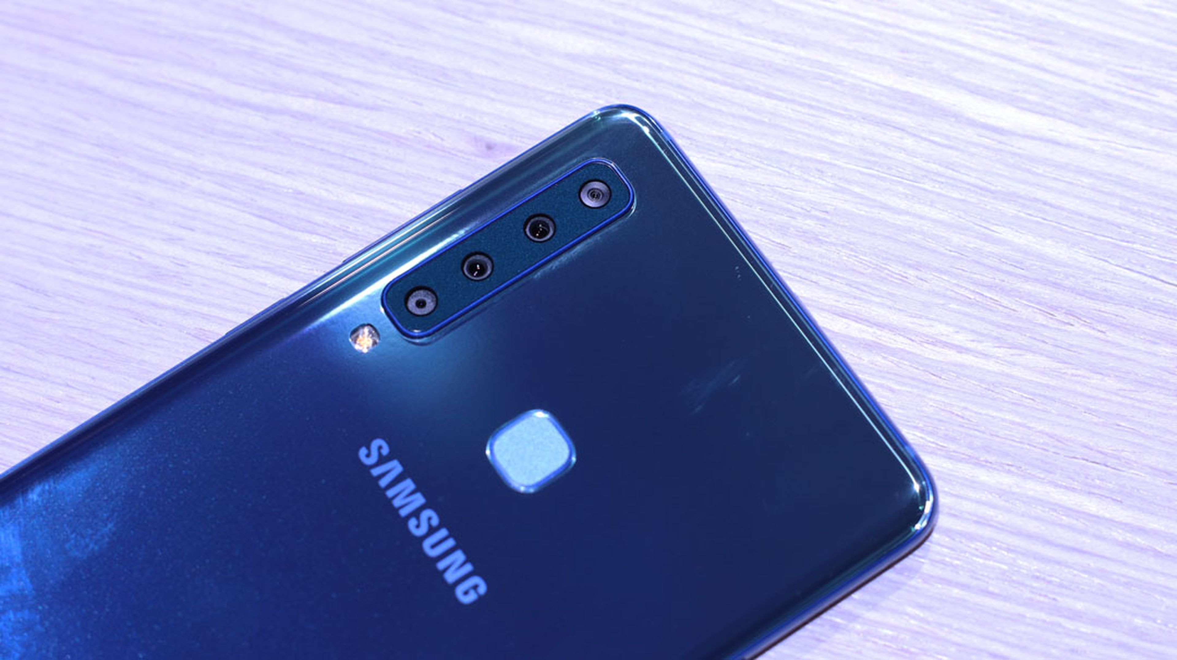 Las cuatro cámaras del Samsung Galaxy A9 2018
