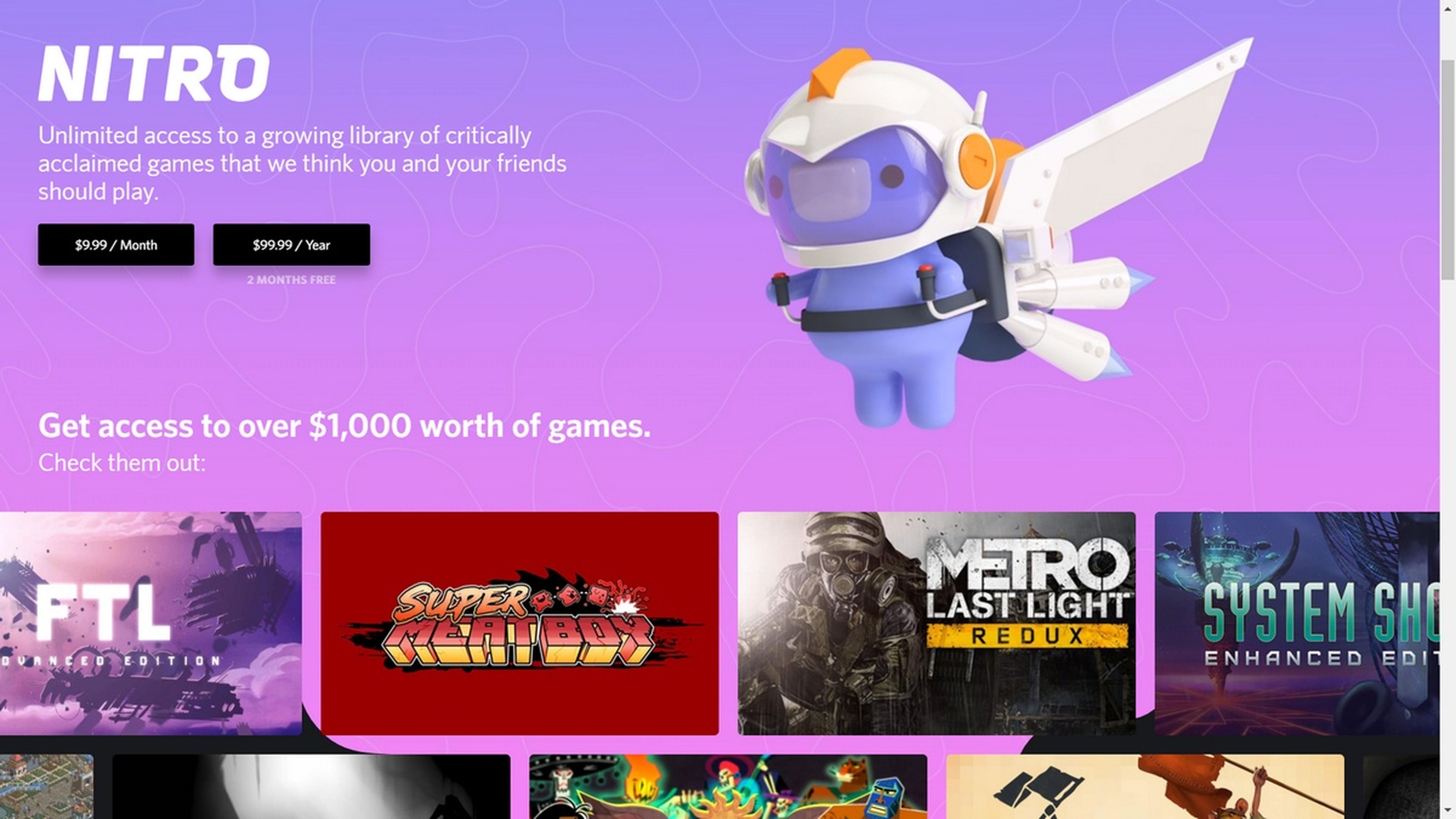 Discord, la tienda digital de juegos de PC con títulos exclusivos que compite con Steam