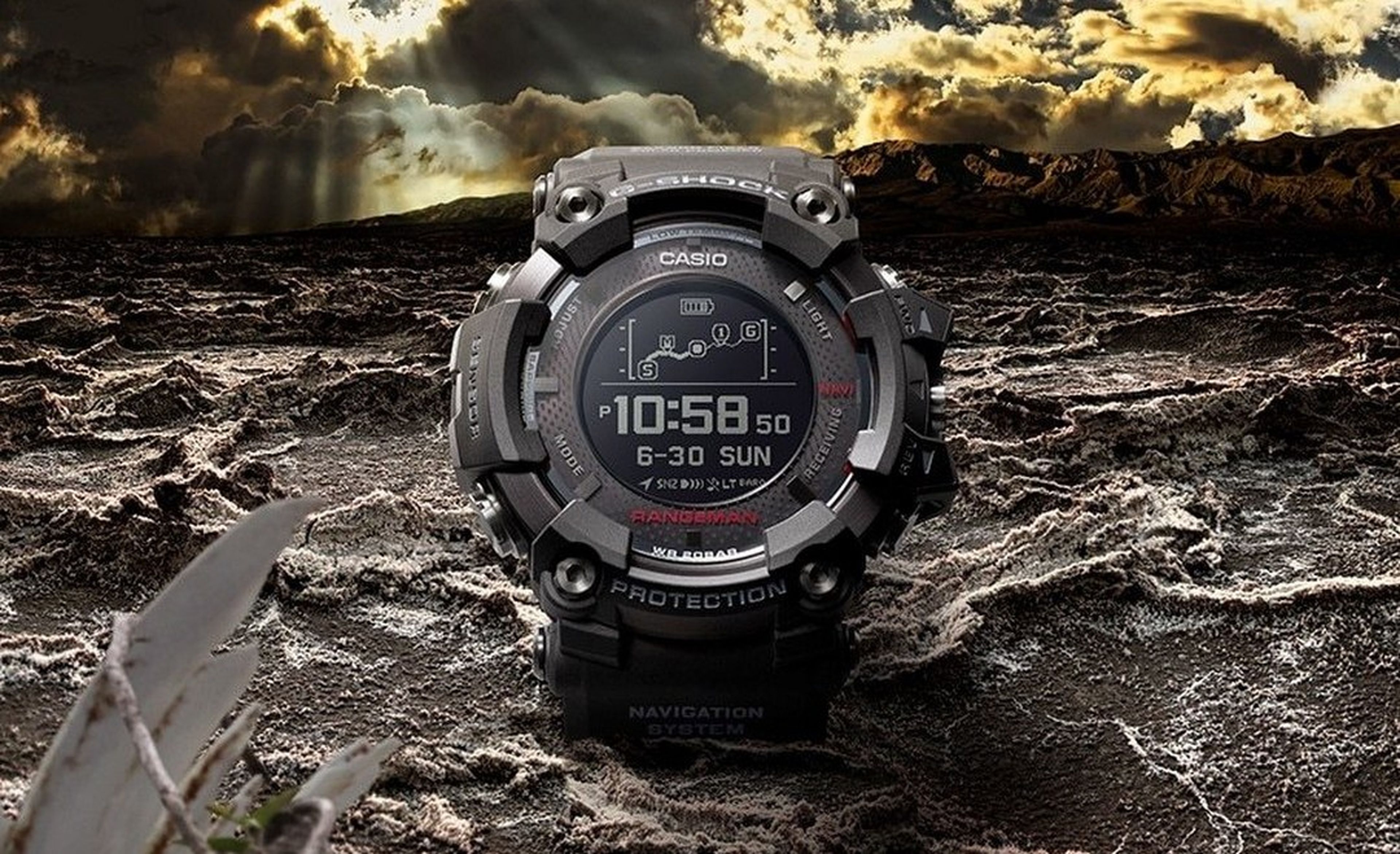 Este enorme reloj de Casio con GPS es solo para los más aventureros