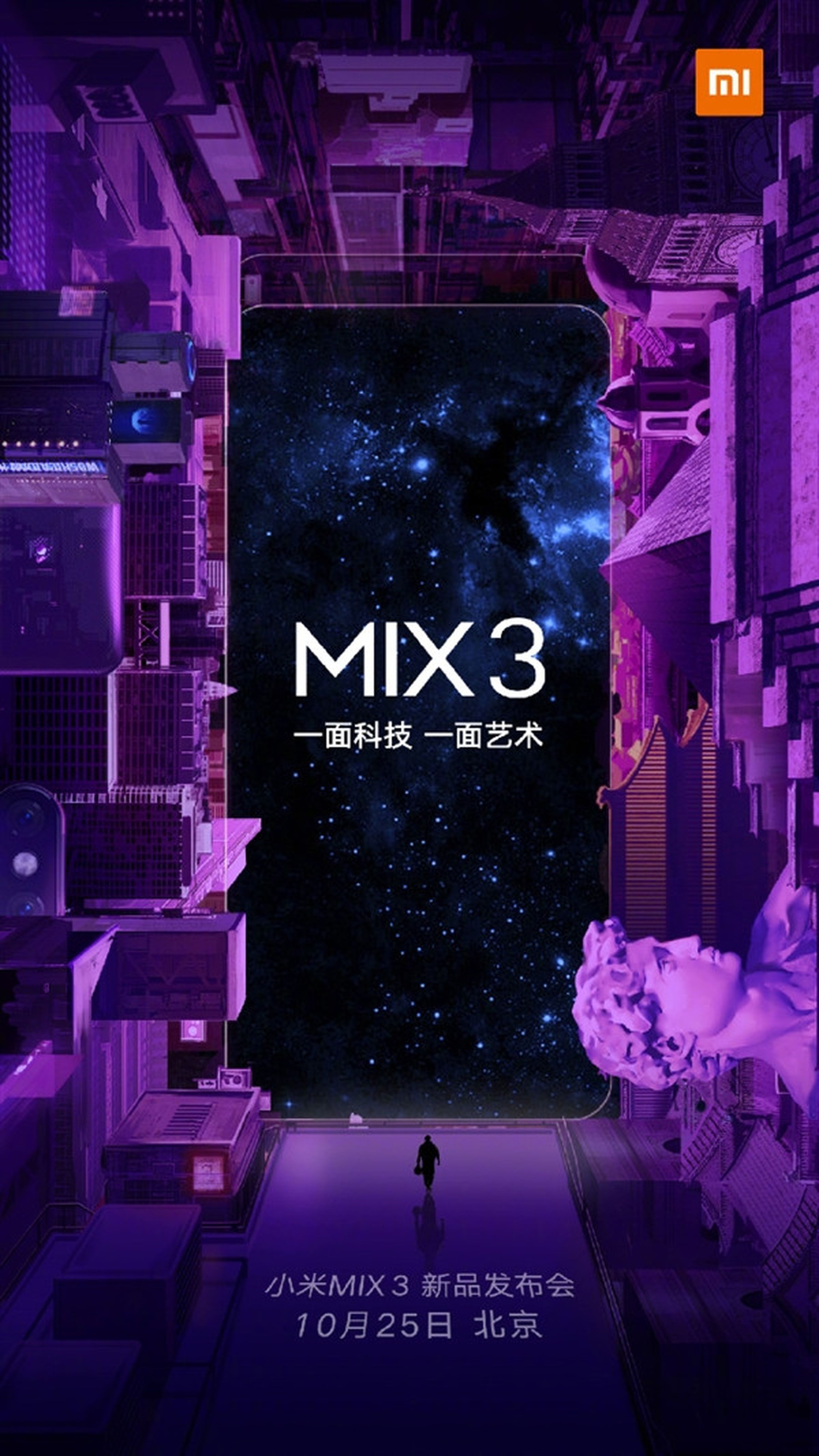 Lanzamiento Xiaomi Mi Mix 3