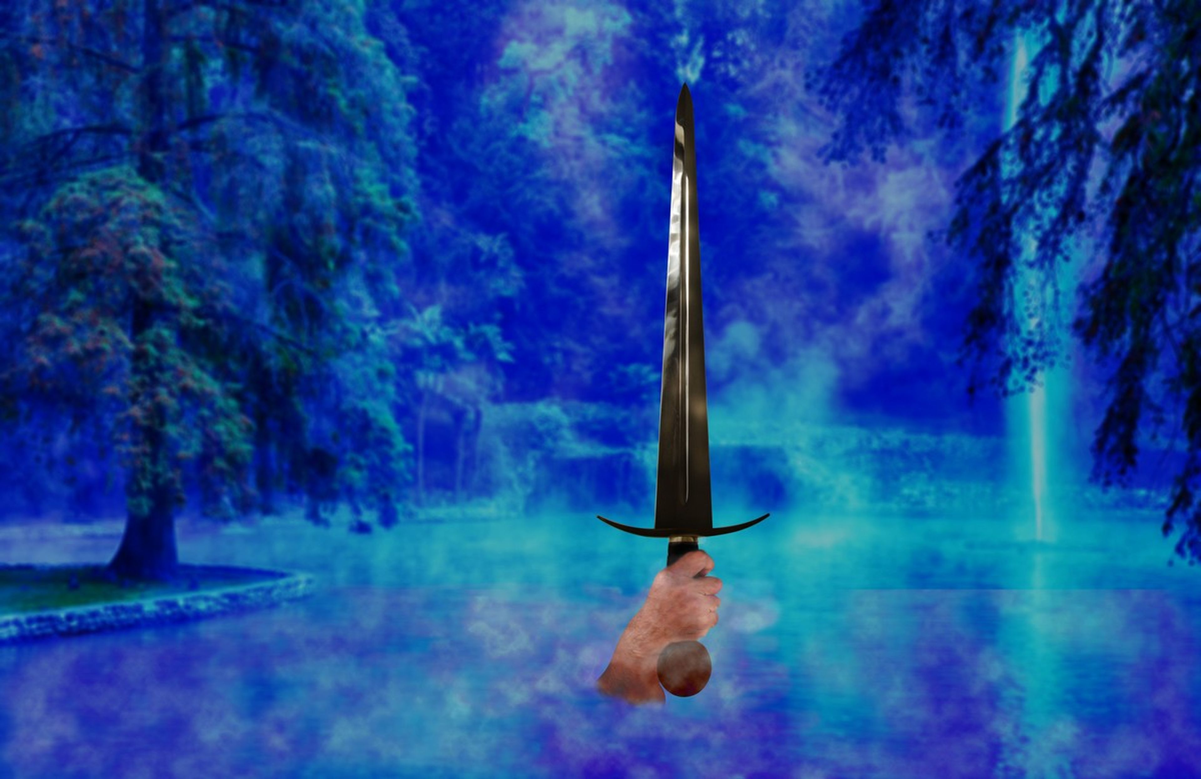 Niña de 8 años saca de un lago una espada de 1500 años, anterior a los vikingos