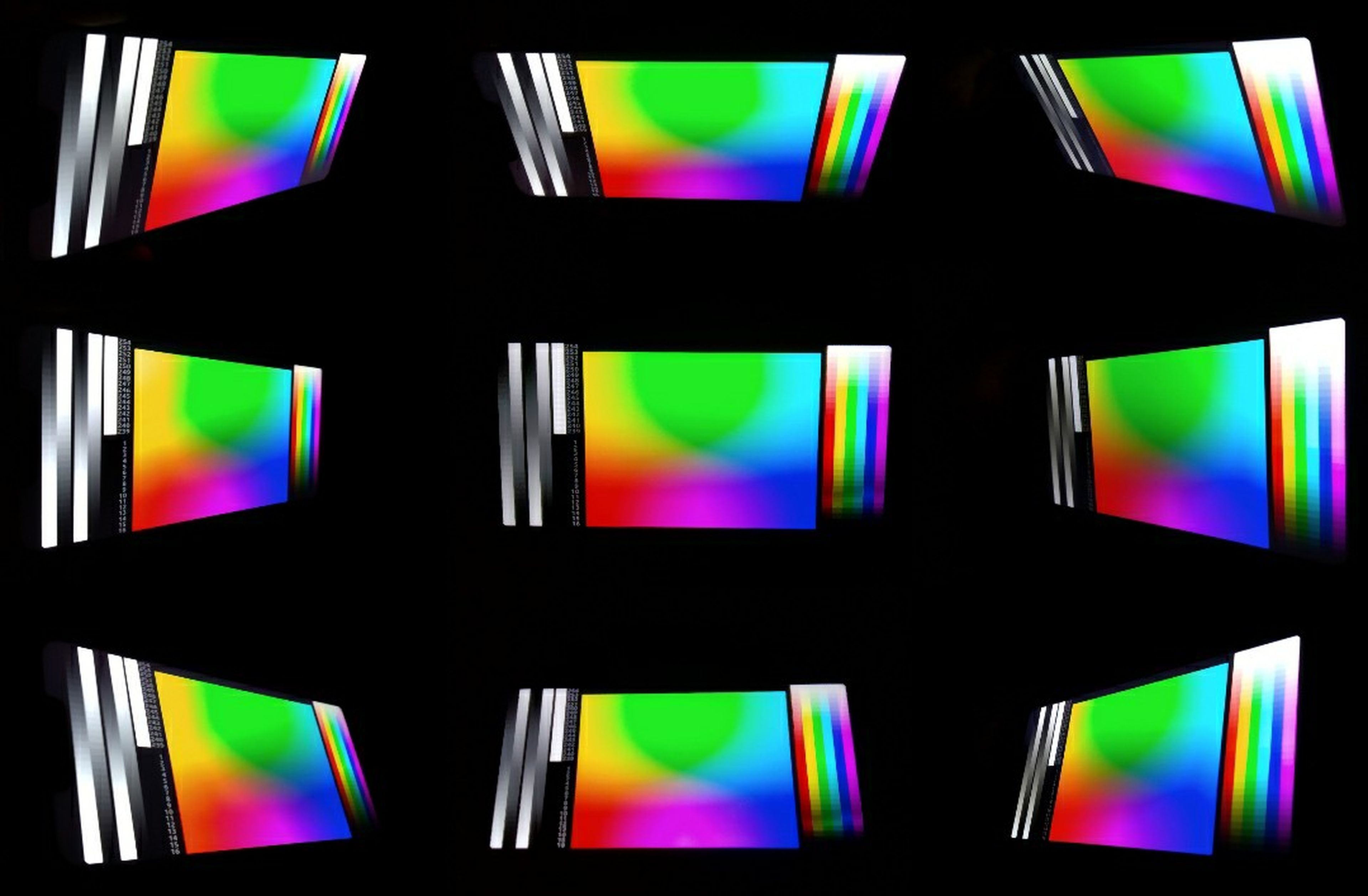 Estos son los ángulos de visión de la pantalla del Mate 20 Lite.