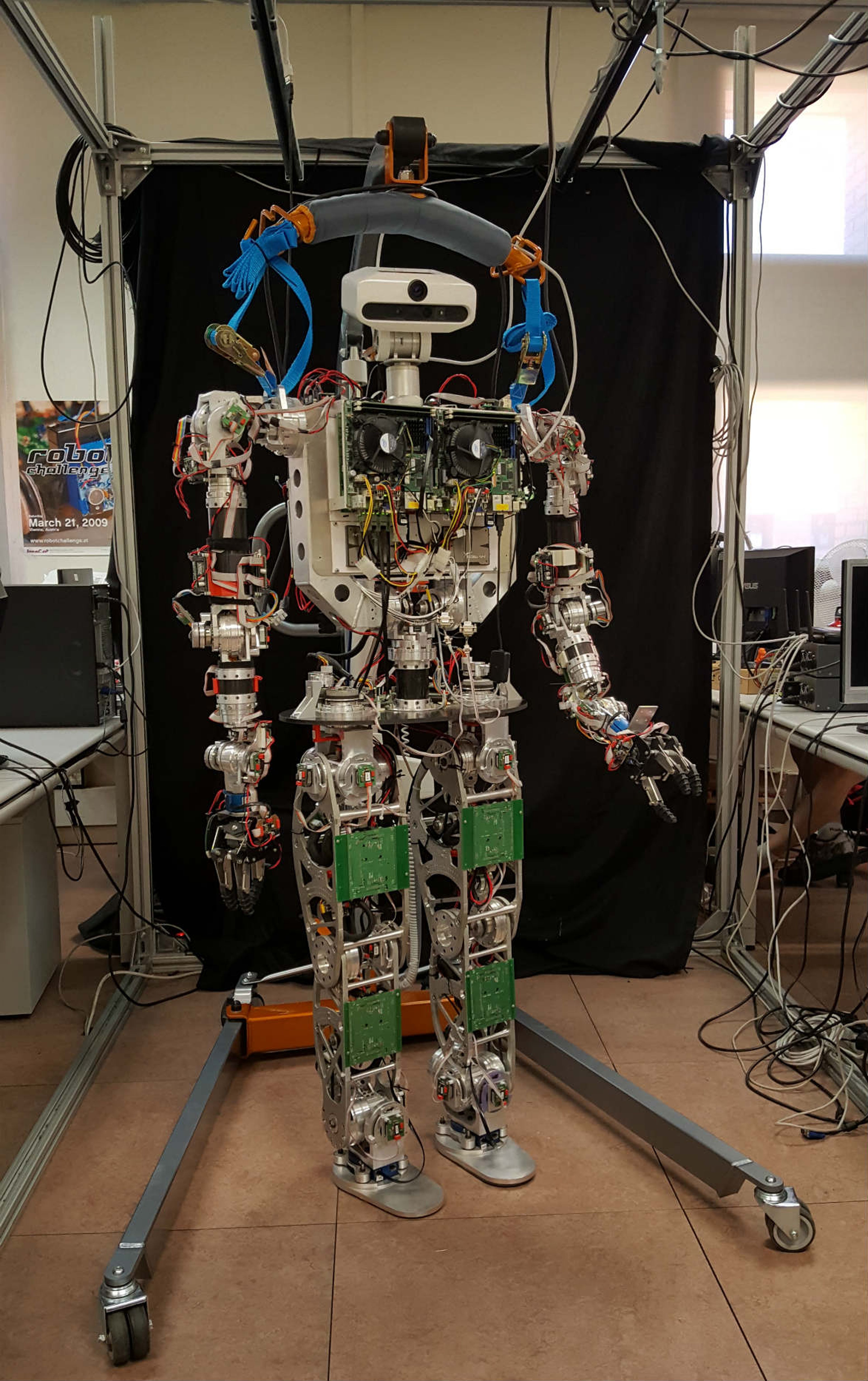 El robot TEO en la Universidad Carlos III de Madrid.