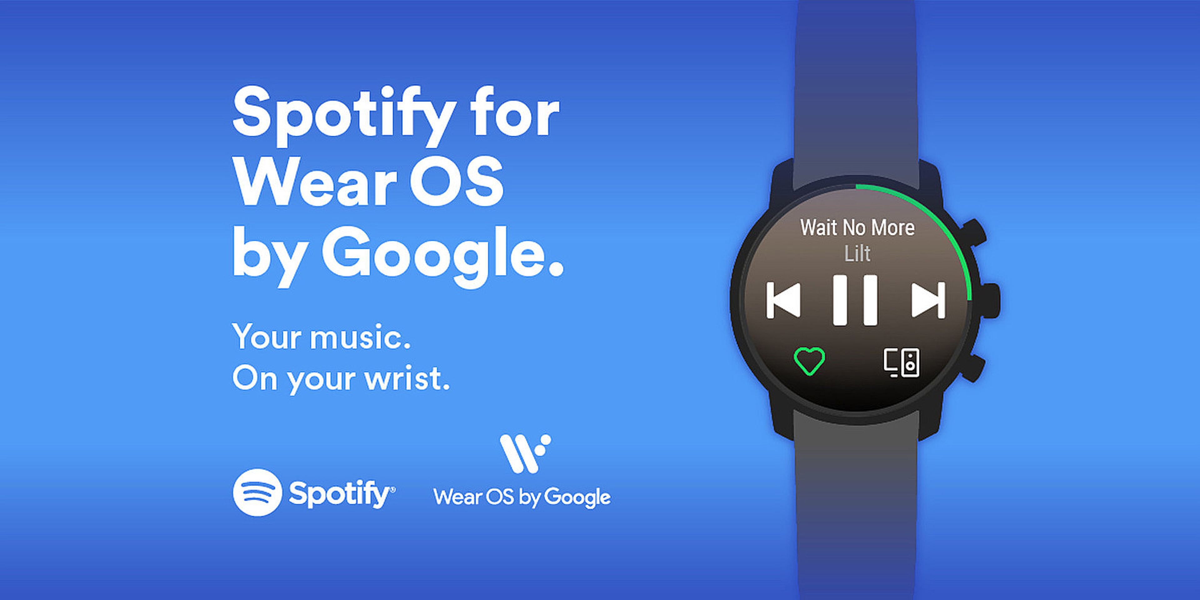 Spotify en Wear OS