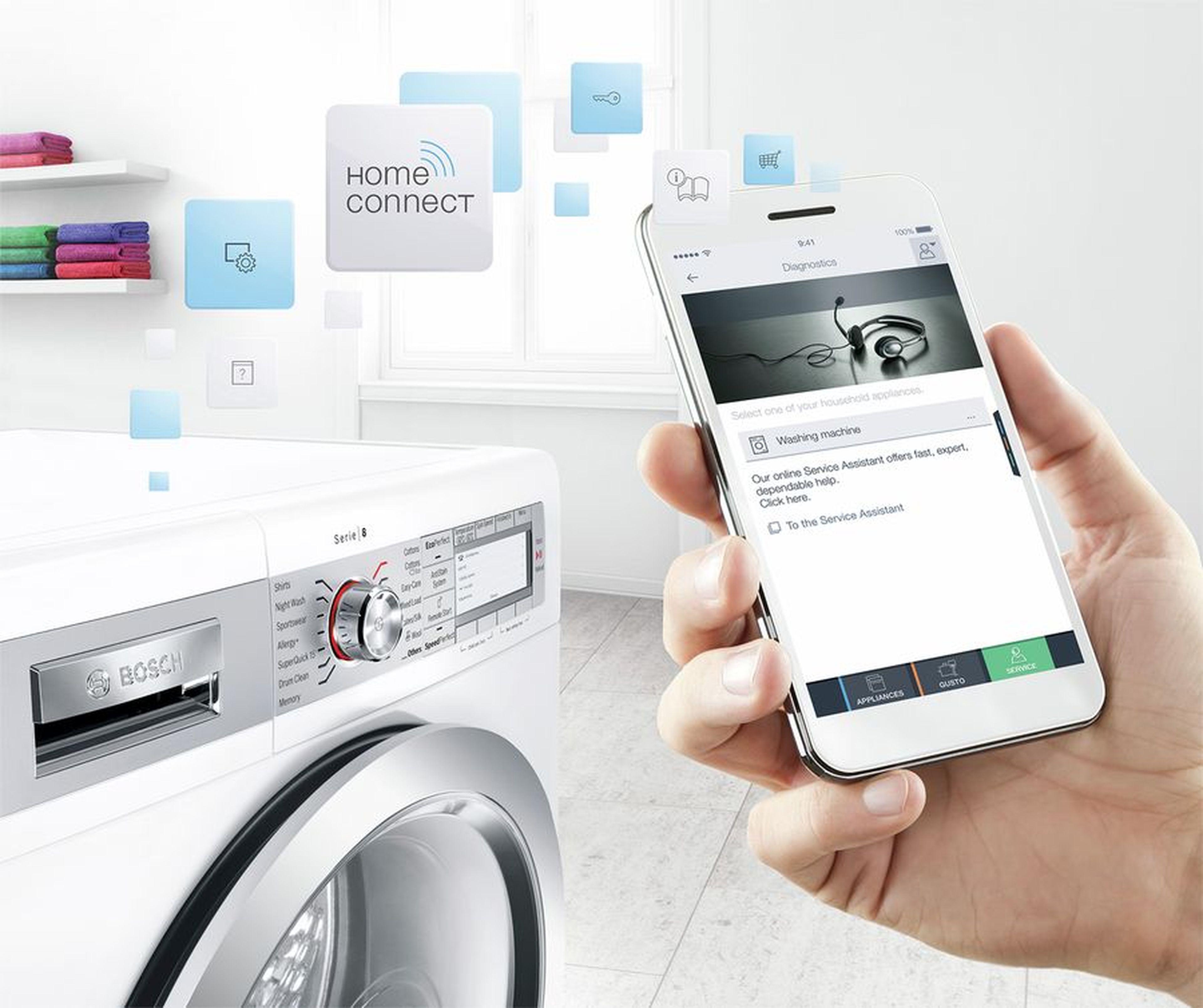 smart washing machine app