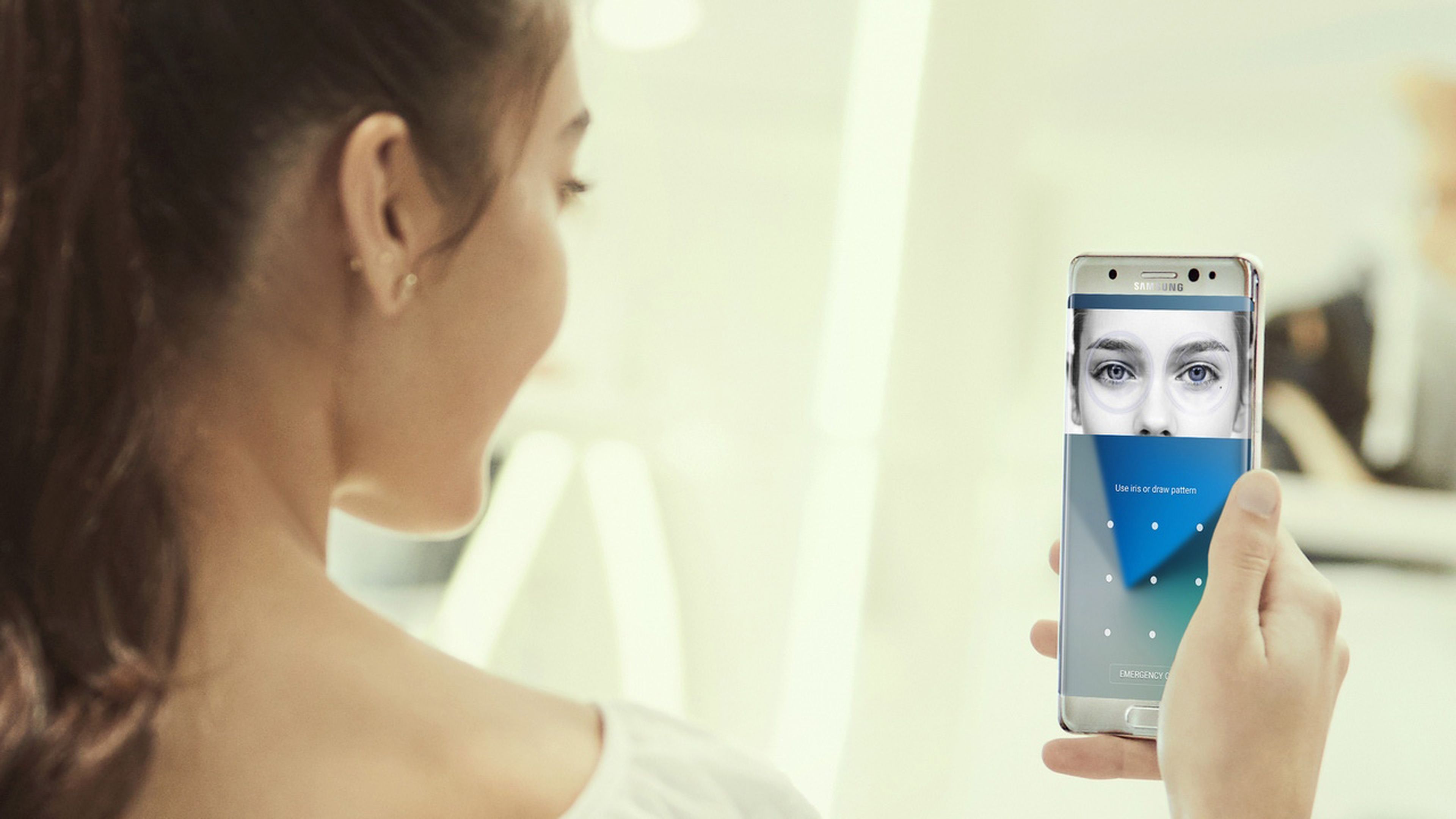 Escáner iris Galaxy S9