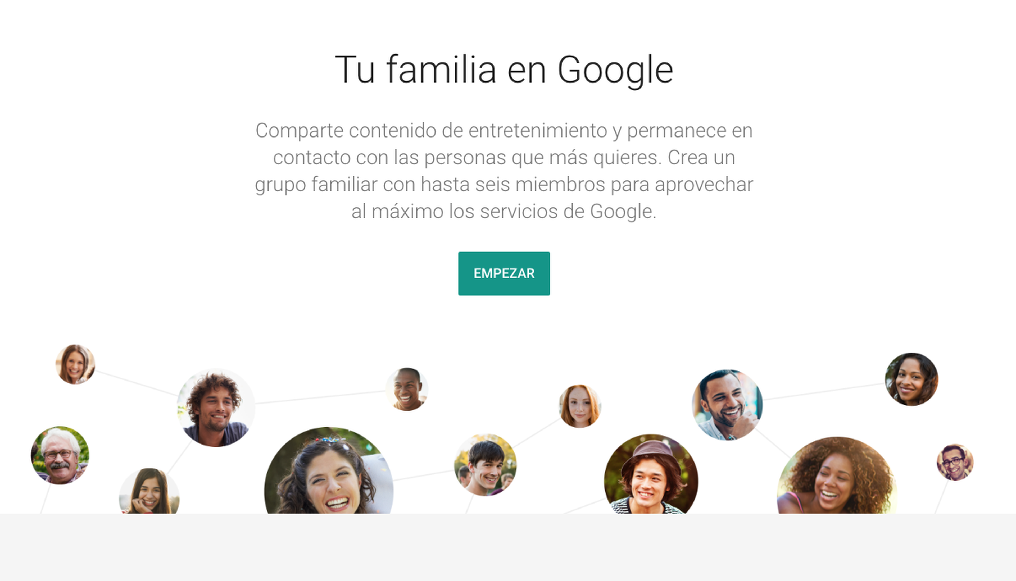 Grupo familias Google