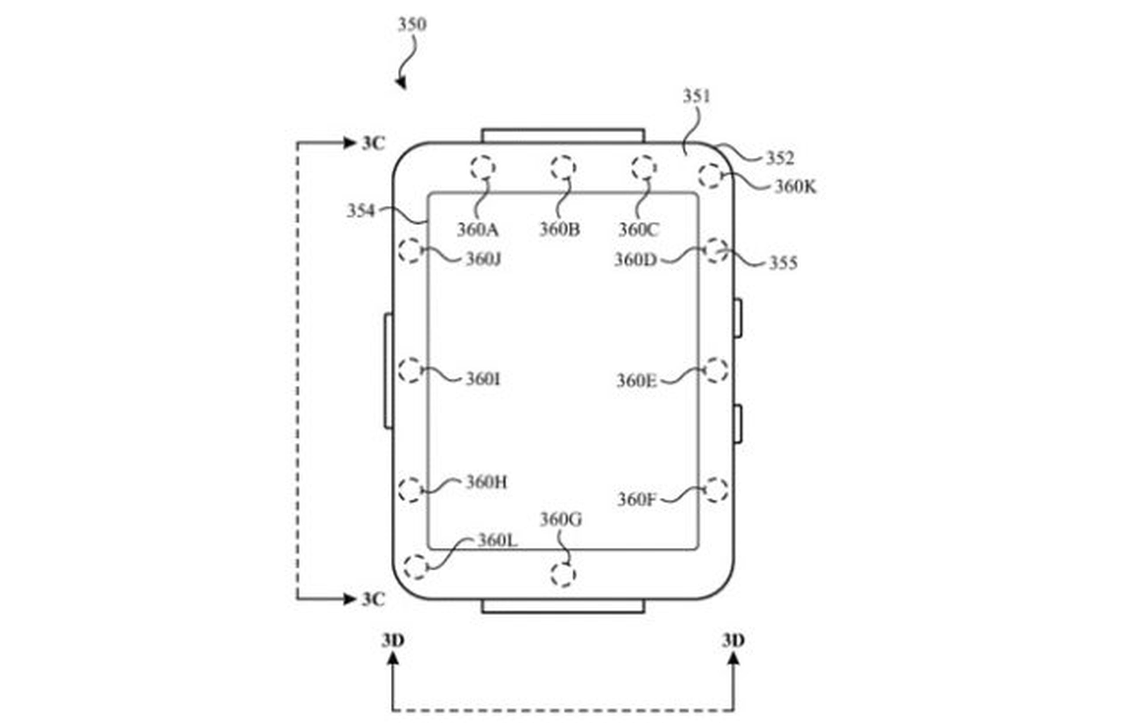 Patente Apple sensores luz ultravioleta