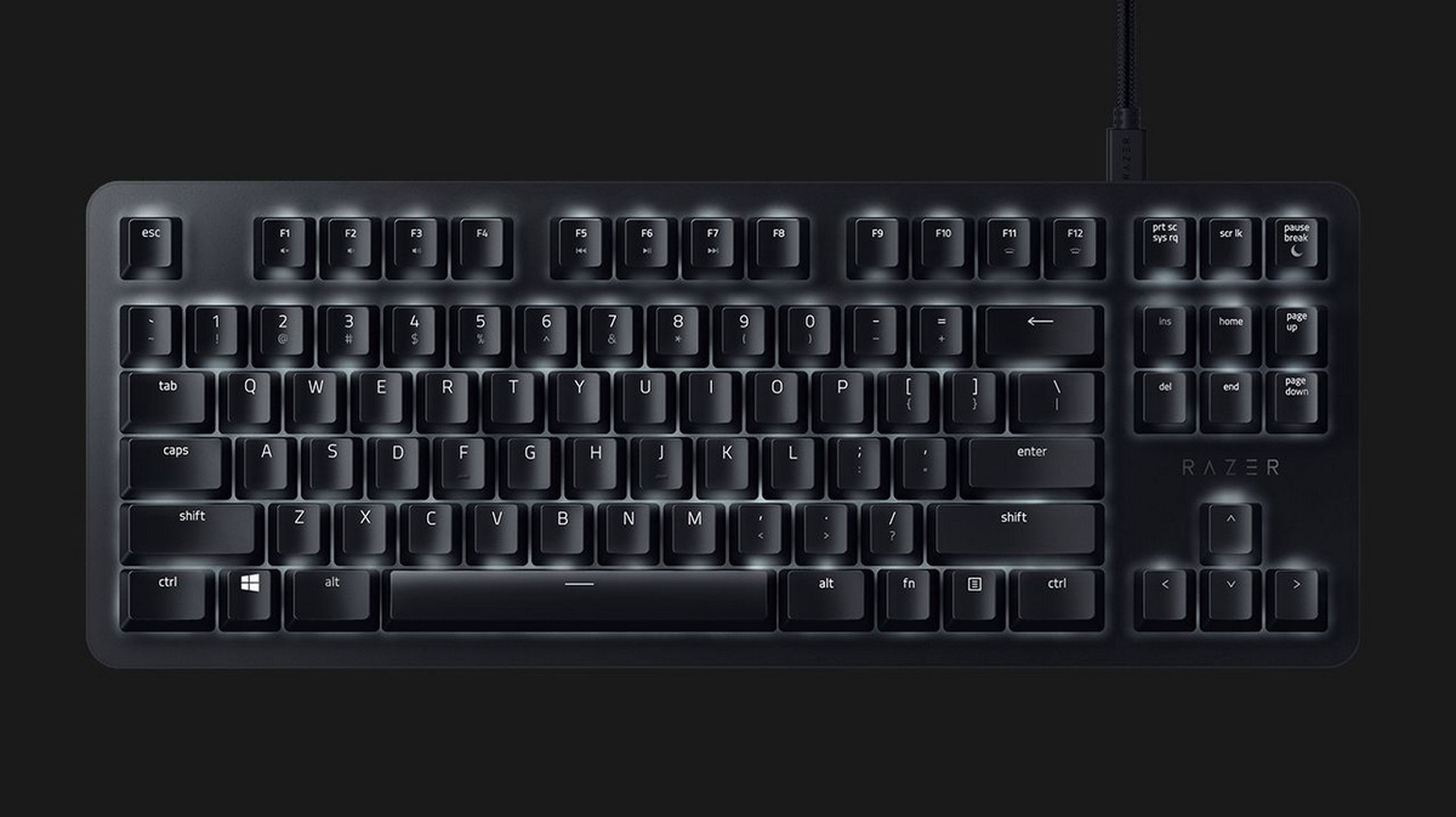 Razer BlackWidow Lite, el teclado gaming mecánico silencioso