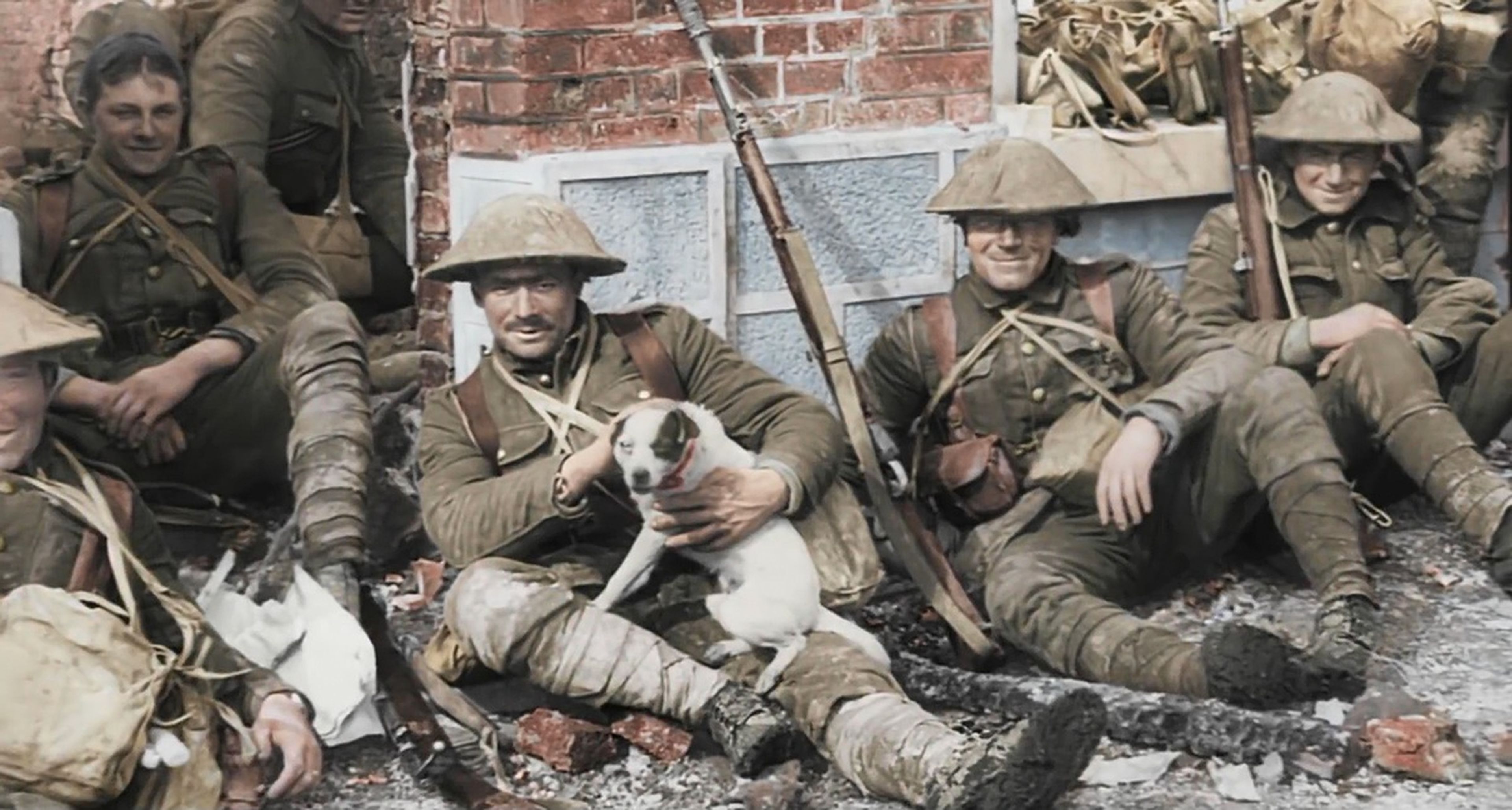 Los vídeos de la Primera Guerra Mundial colorizados por Peter Jackson son espectaculares