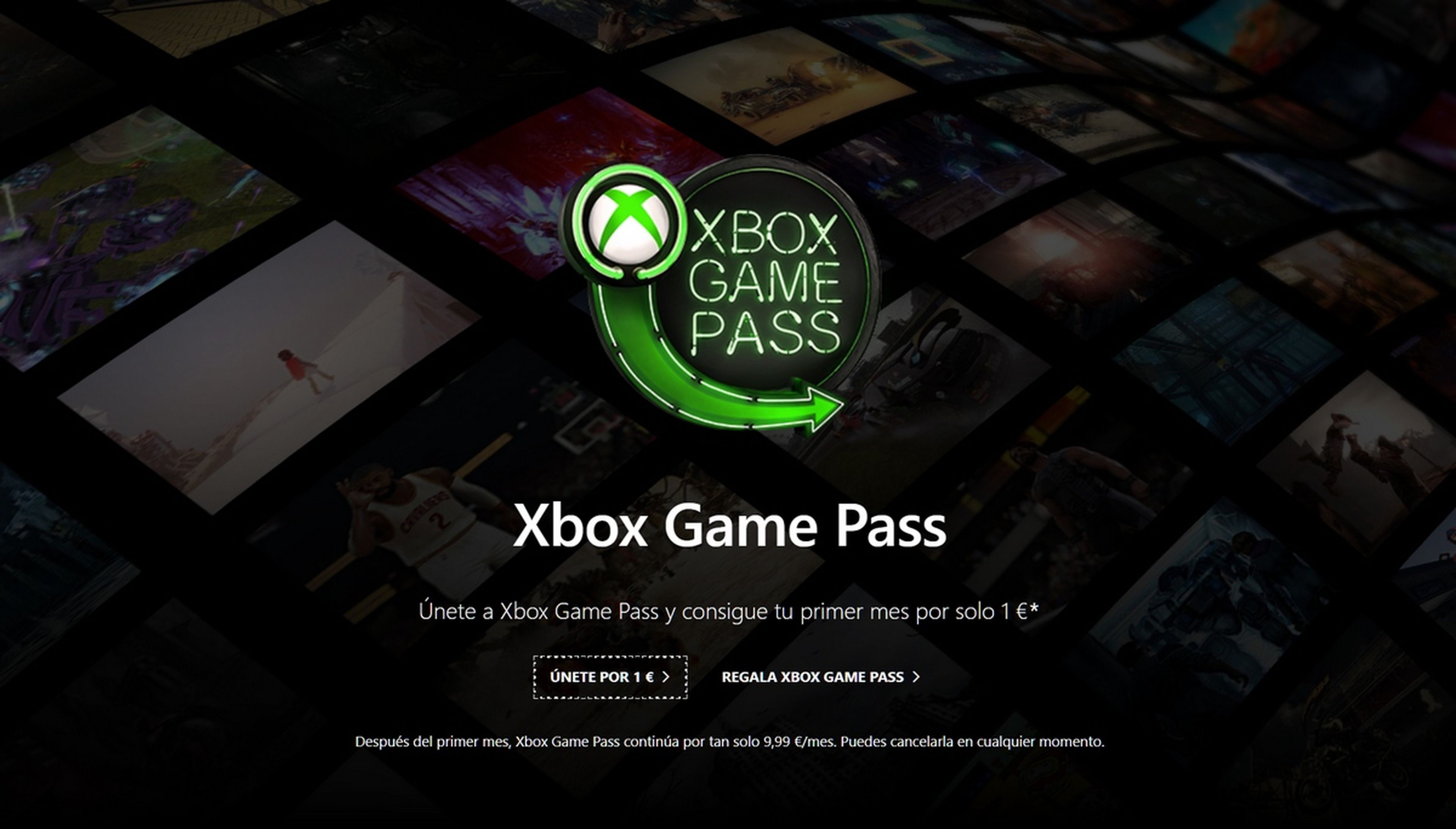 Xbox Game Pass en promoción, solo cuesta 1 euro el primer mes
