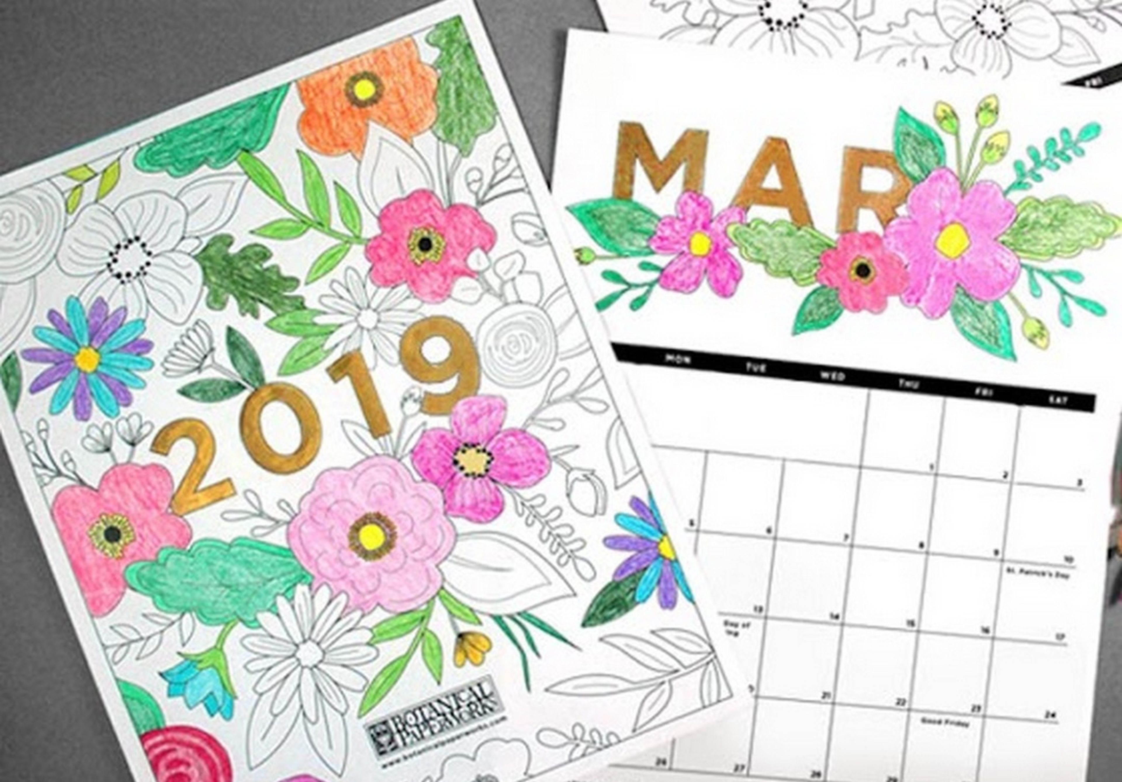 Descarga el Calendario 2019: plantillas, imágenes y diferentes formatos