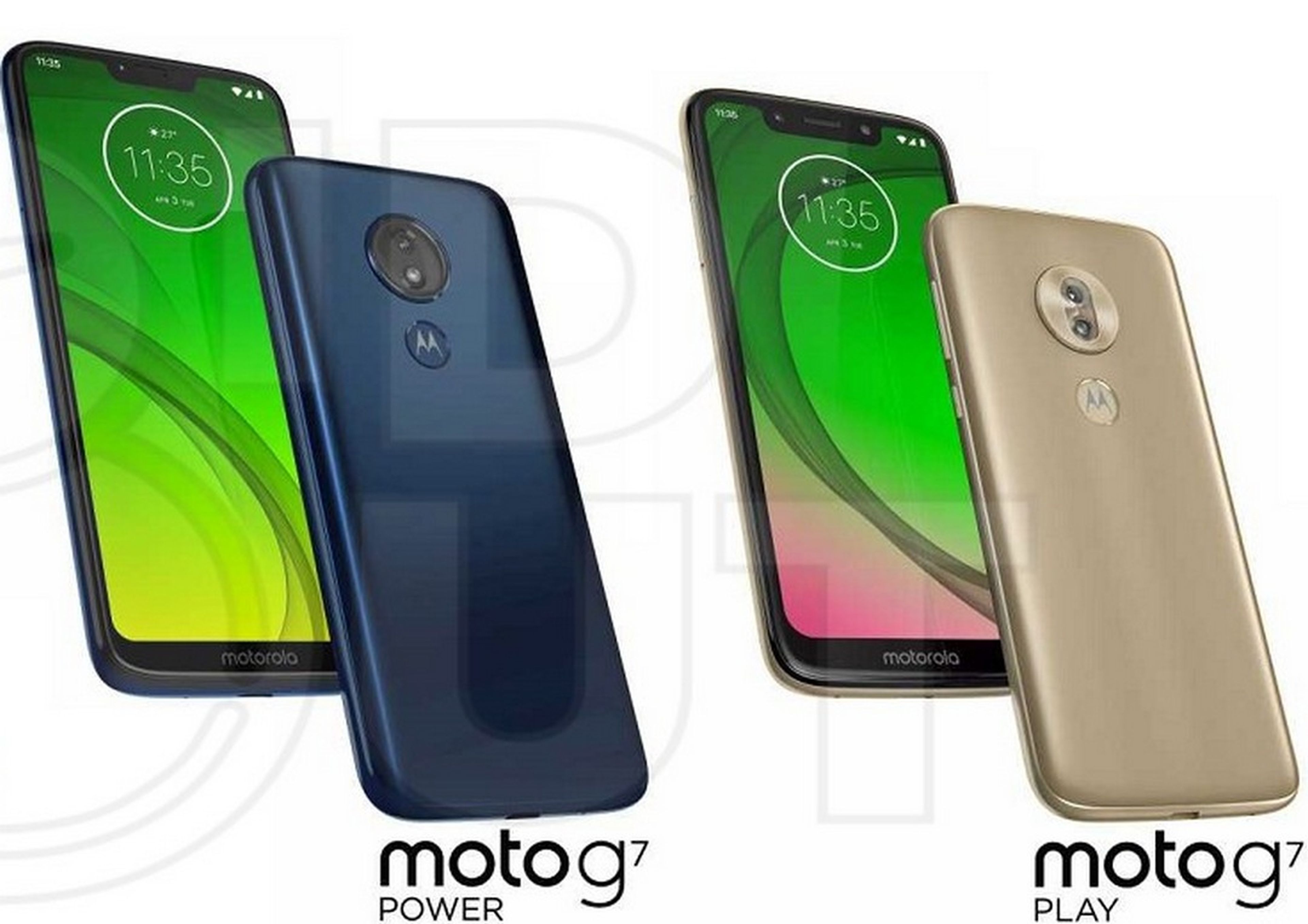 Develados los nuevos Motorola Moto G7, G7 Power, G7 Play y G7 Plus