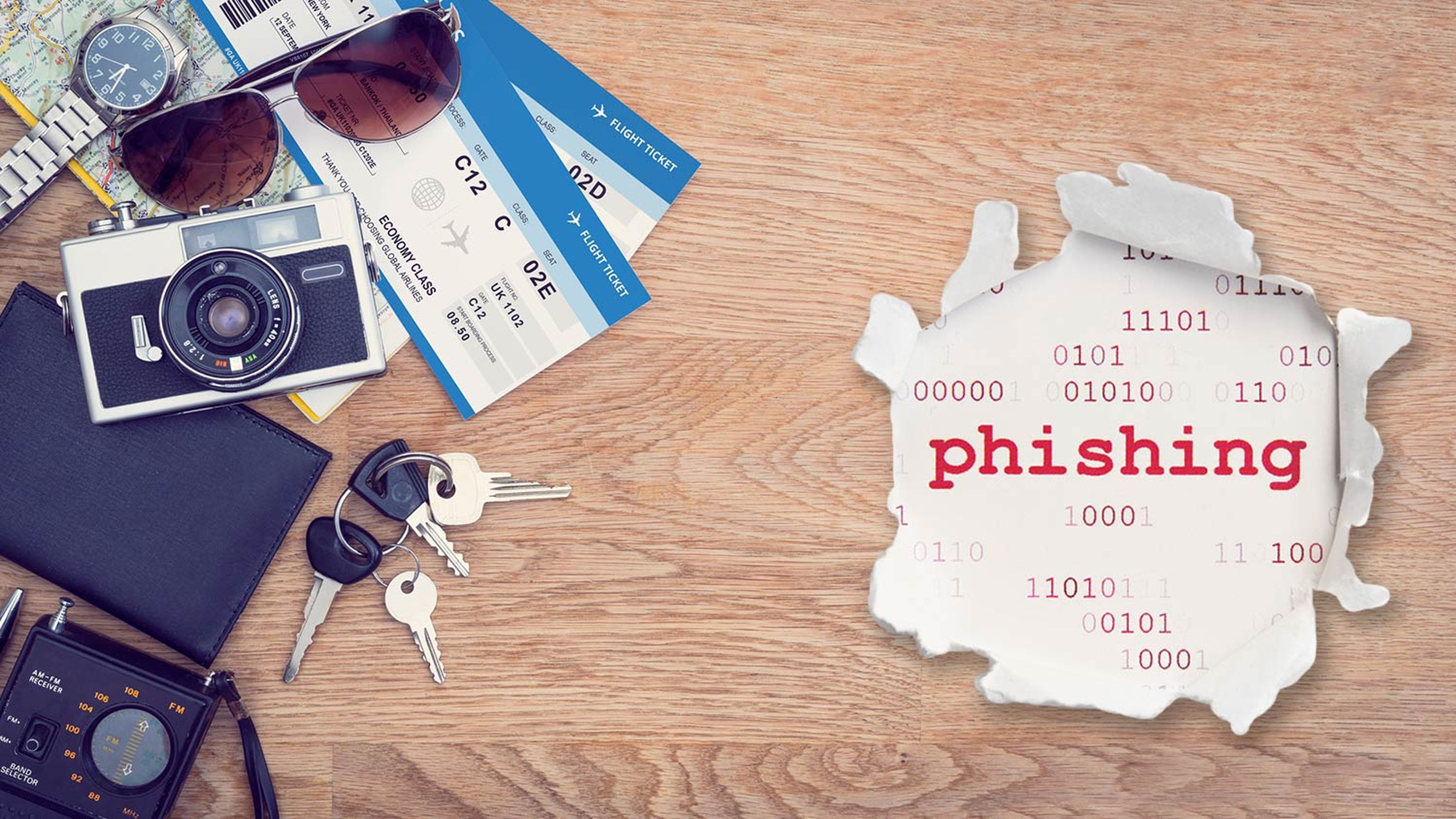 Evita la amenaza del phishing al reservar tus viajes y vacaciones