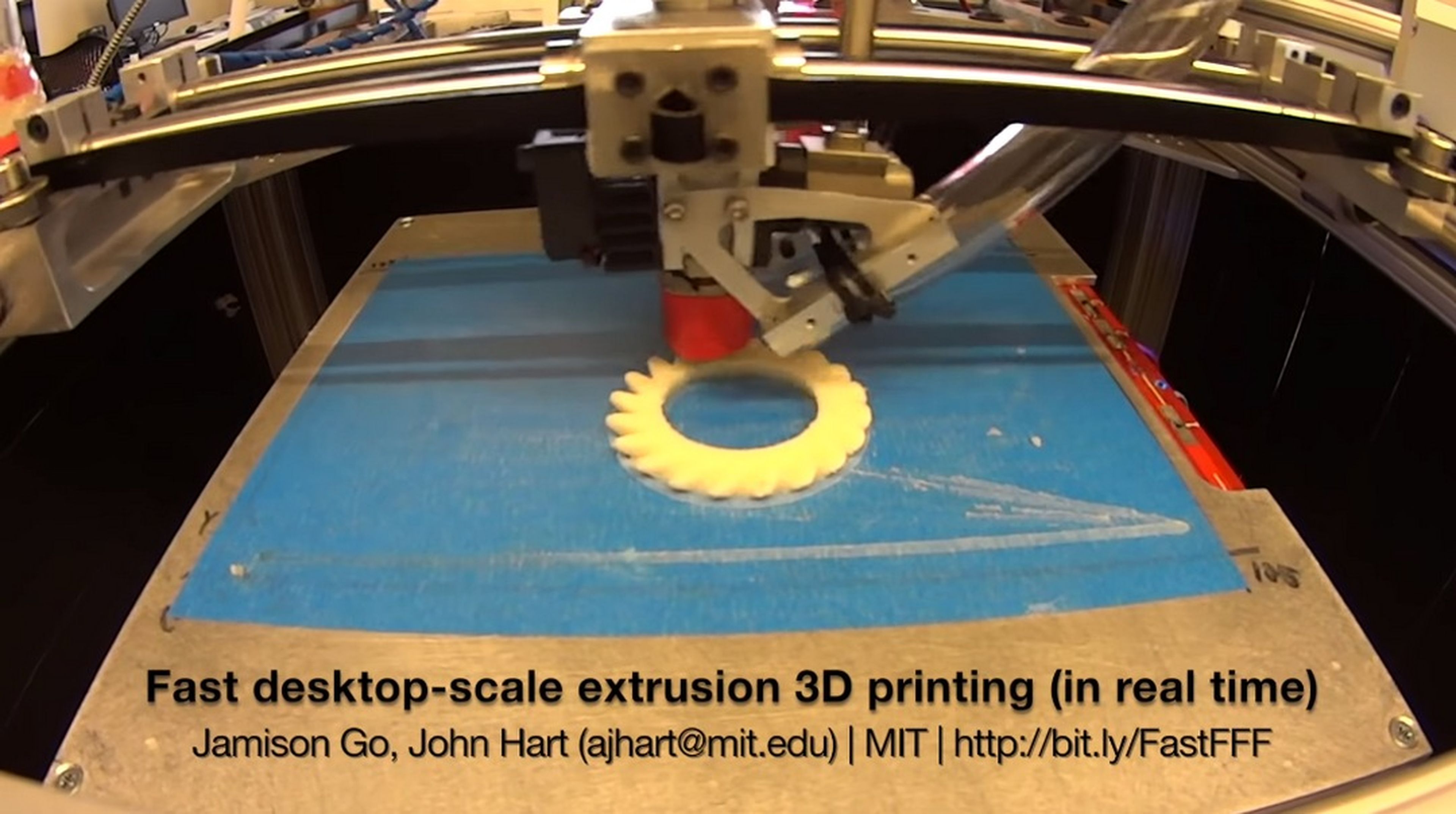 El MIT diseña una impresora 3D diez veces más rápida que las actuales