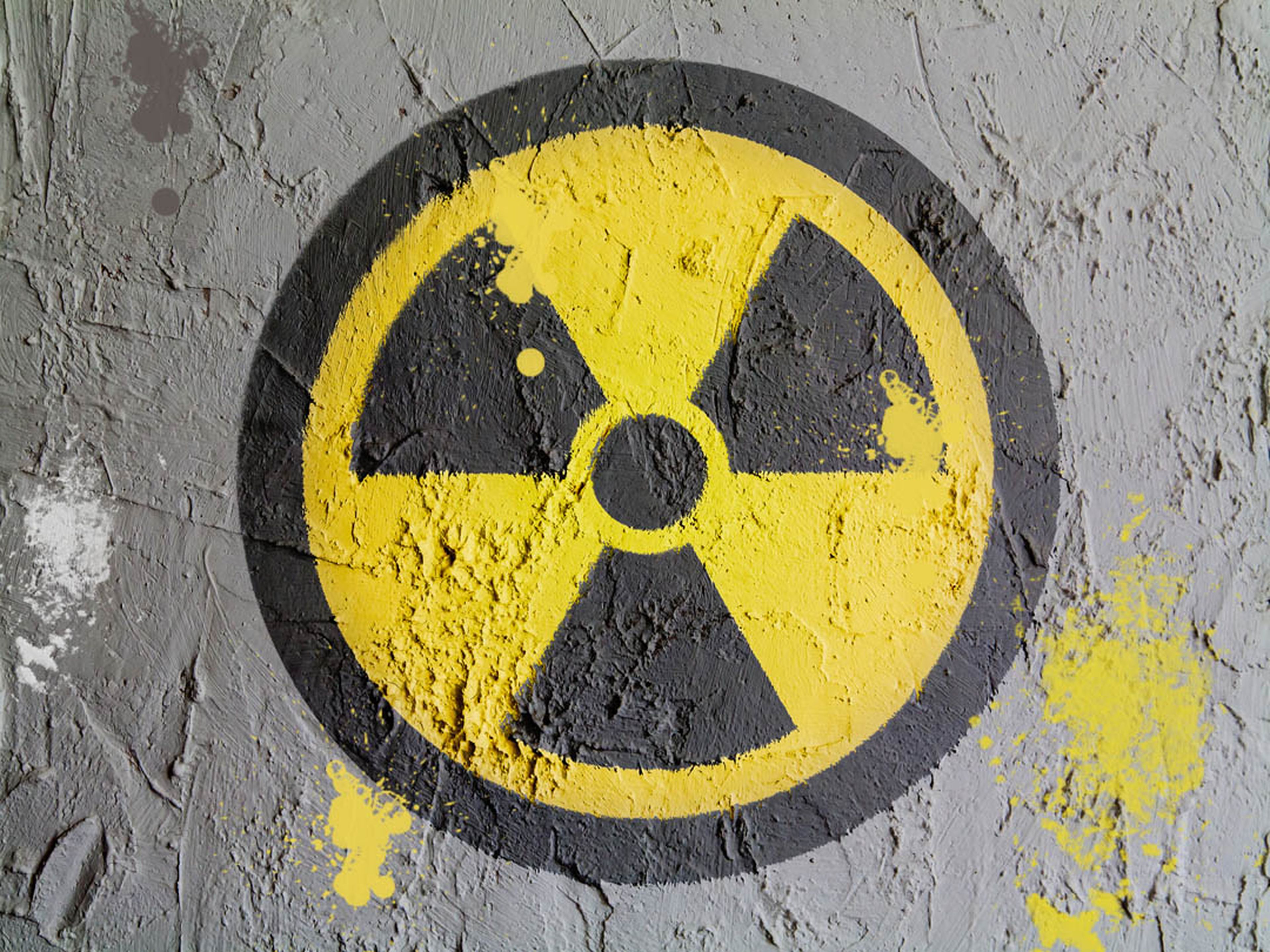 Símbolo de radiación nuclear