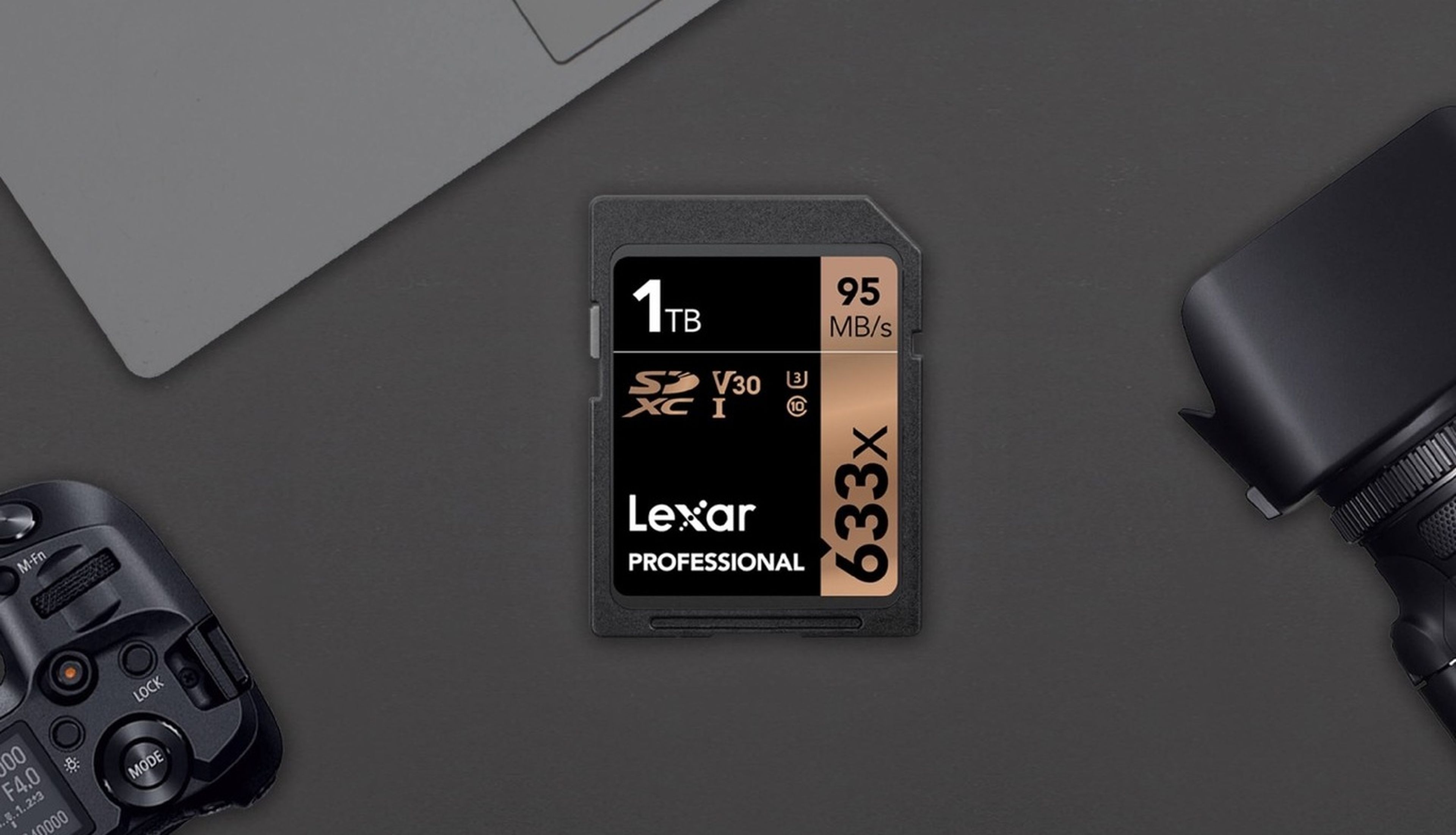 Lexar presenta la primera tarjeta SD de 1 TB
