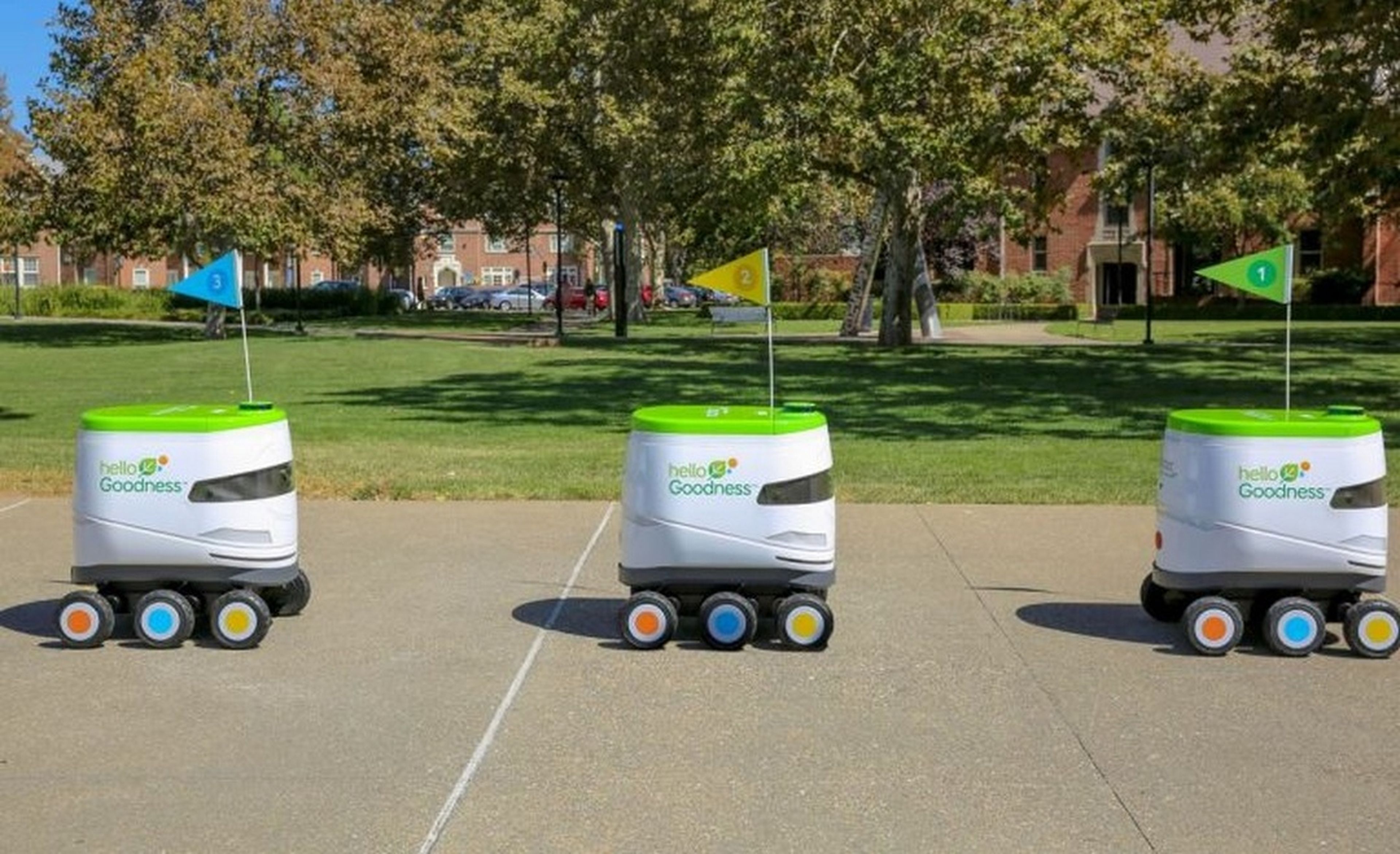 Snackbot, el robot autónomo de Pepsi que reparte bebidas y aperitivos en el campus