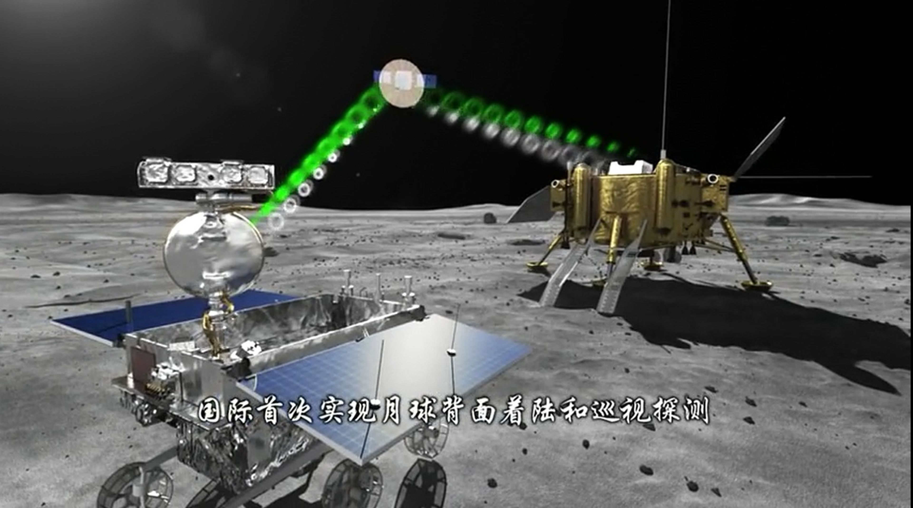 El viaje de la sonda china Chang-e 4 a la cara oculta de la Luna, explicado en imágenes