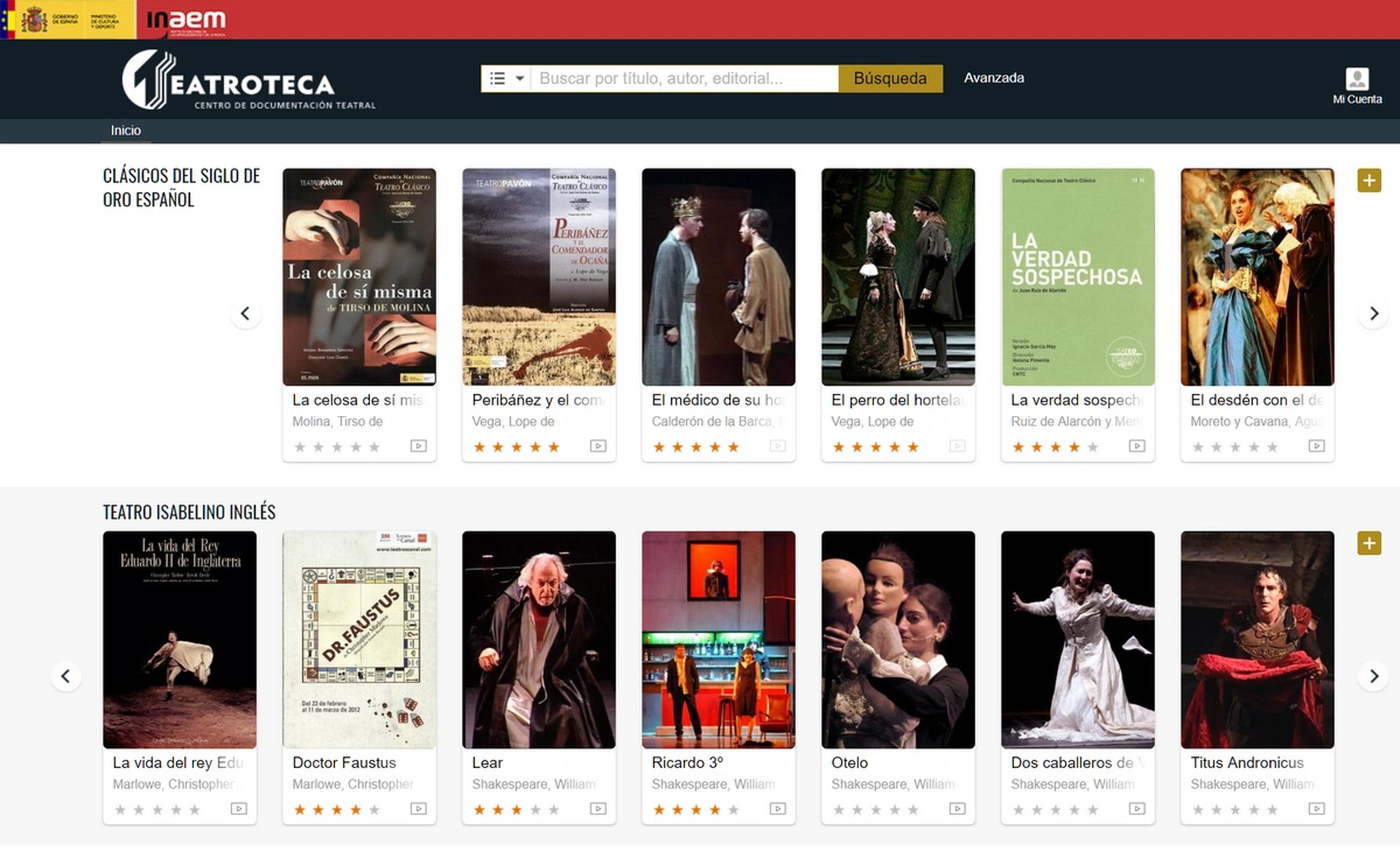La Teatroteca te ofrece 1.500 obras de teatro gratis para ver en tu PC o móvil