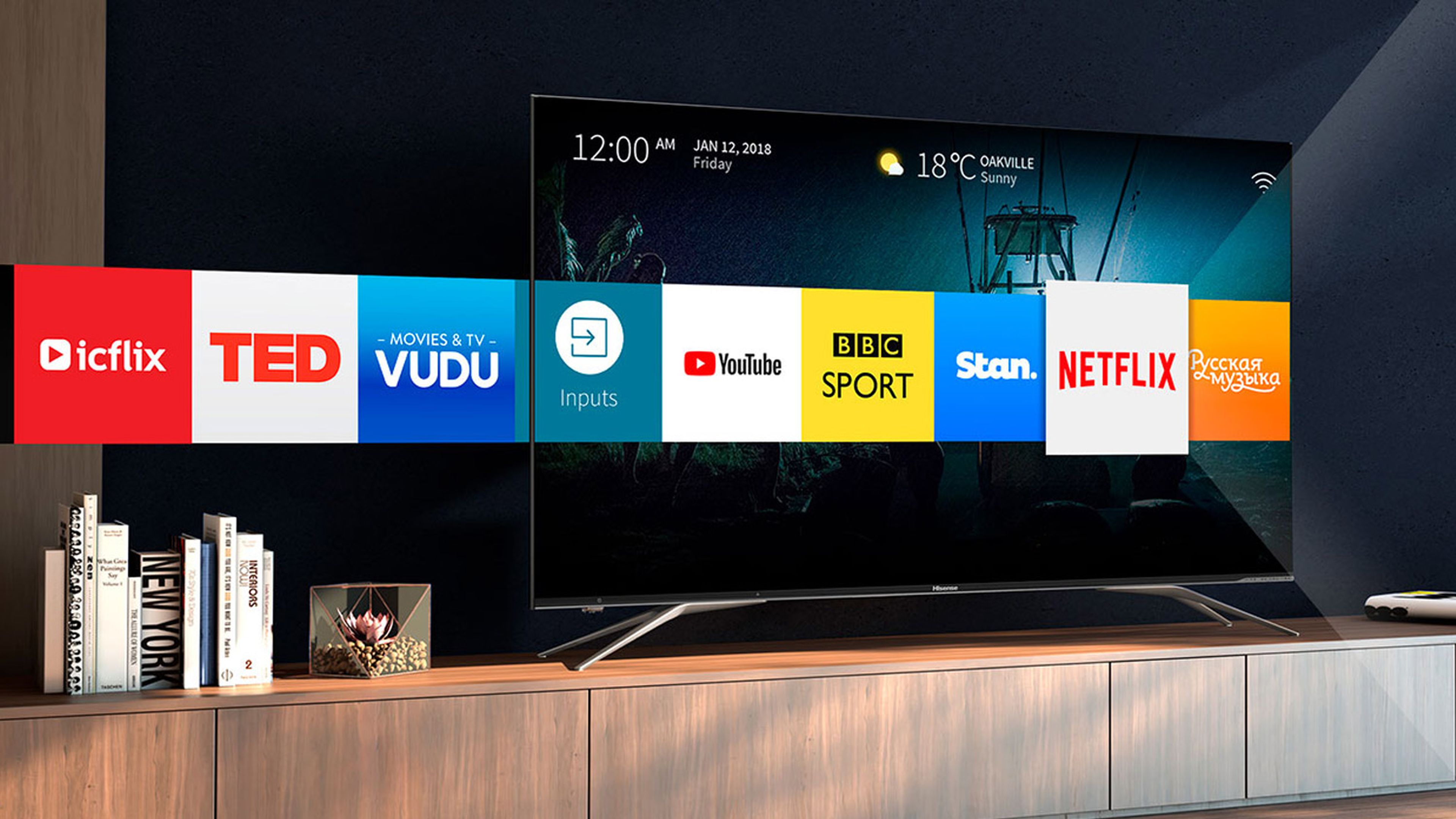Hisense ULED así son los televisores que cambiarán tu forma de ver la TV