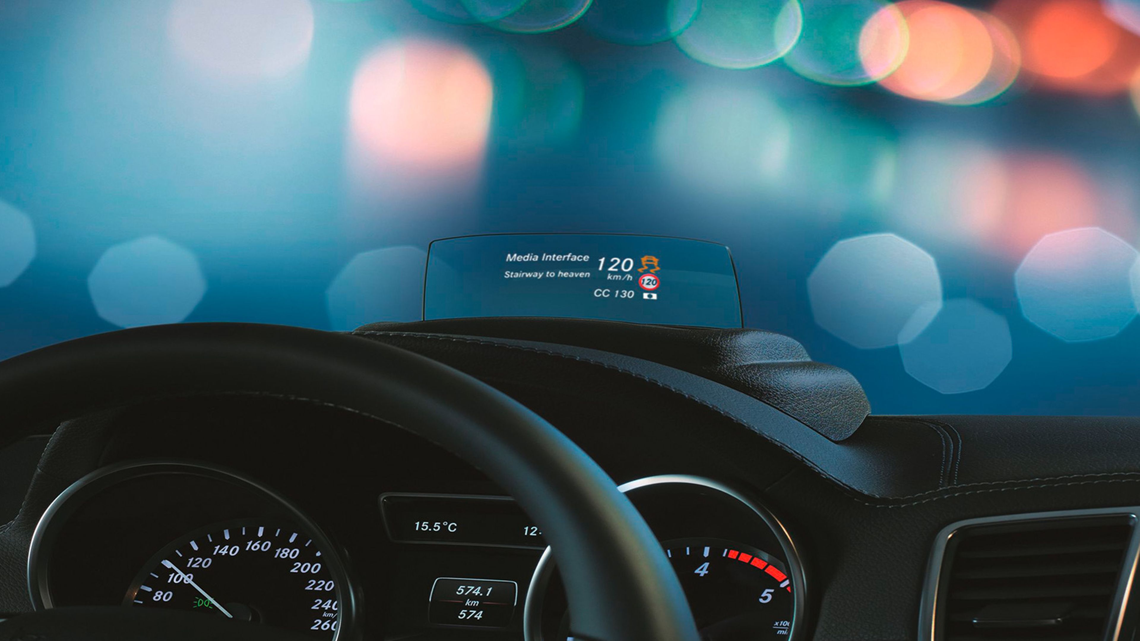 Qué es y cómo funciona el Head-up display en los coches