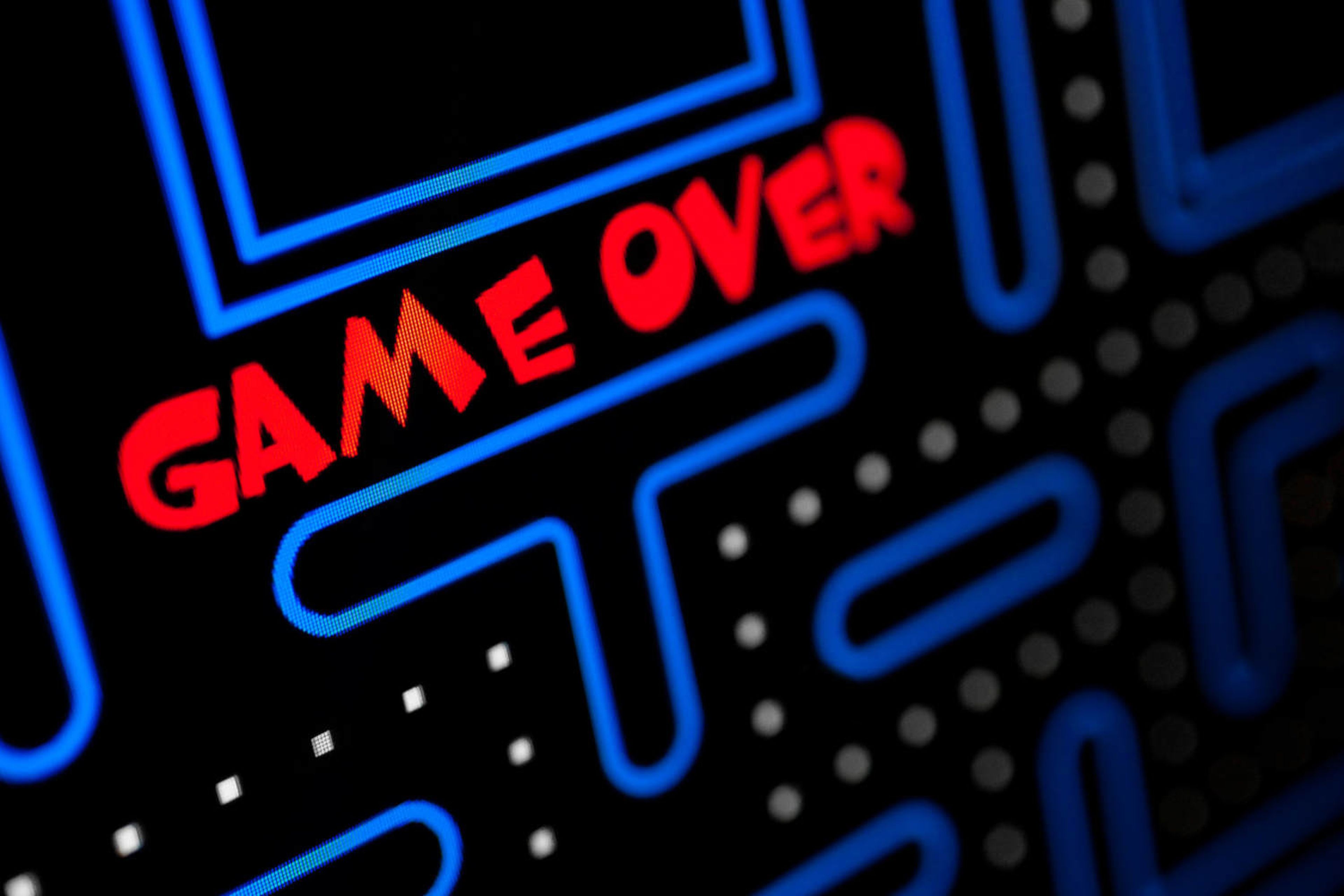Juego arcade Game Over